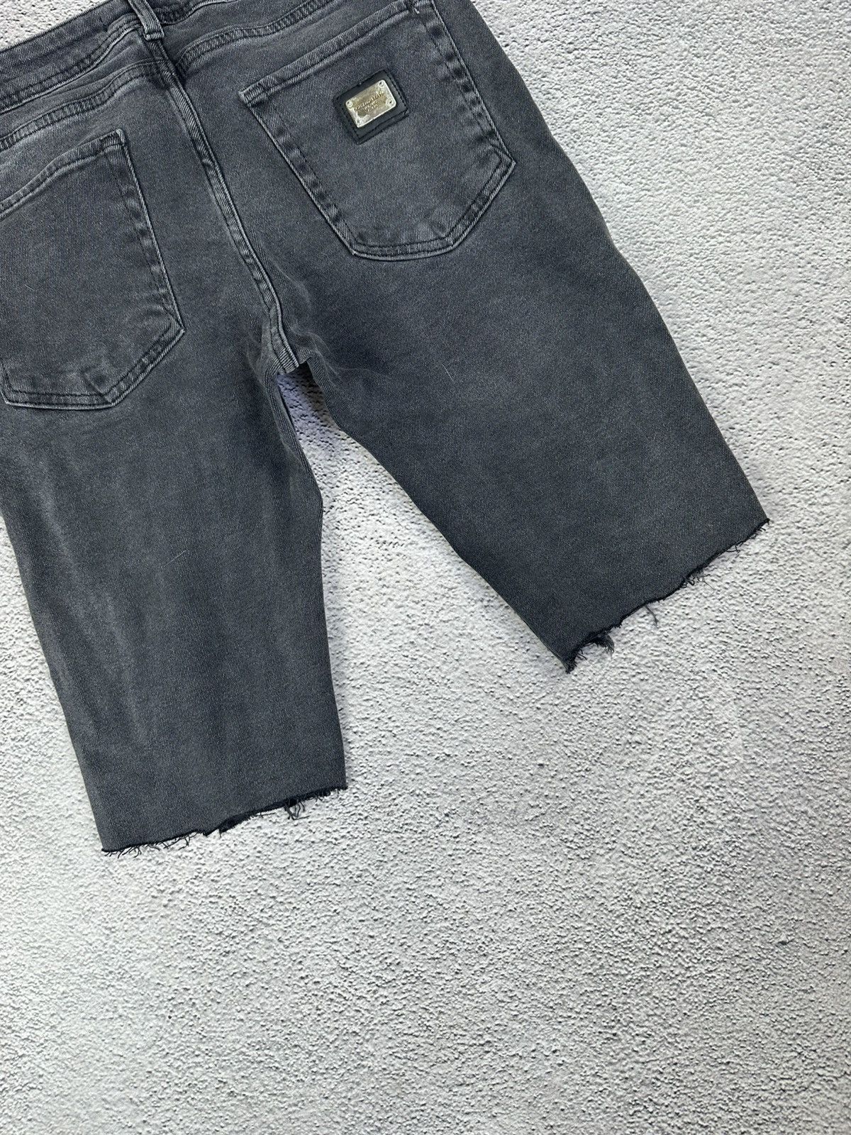 Japanese Brand × Vintage D&G Gold Logo Patch Distressed Denim Y2K Size US 30 / EU 46 - 4 Thumbnail