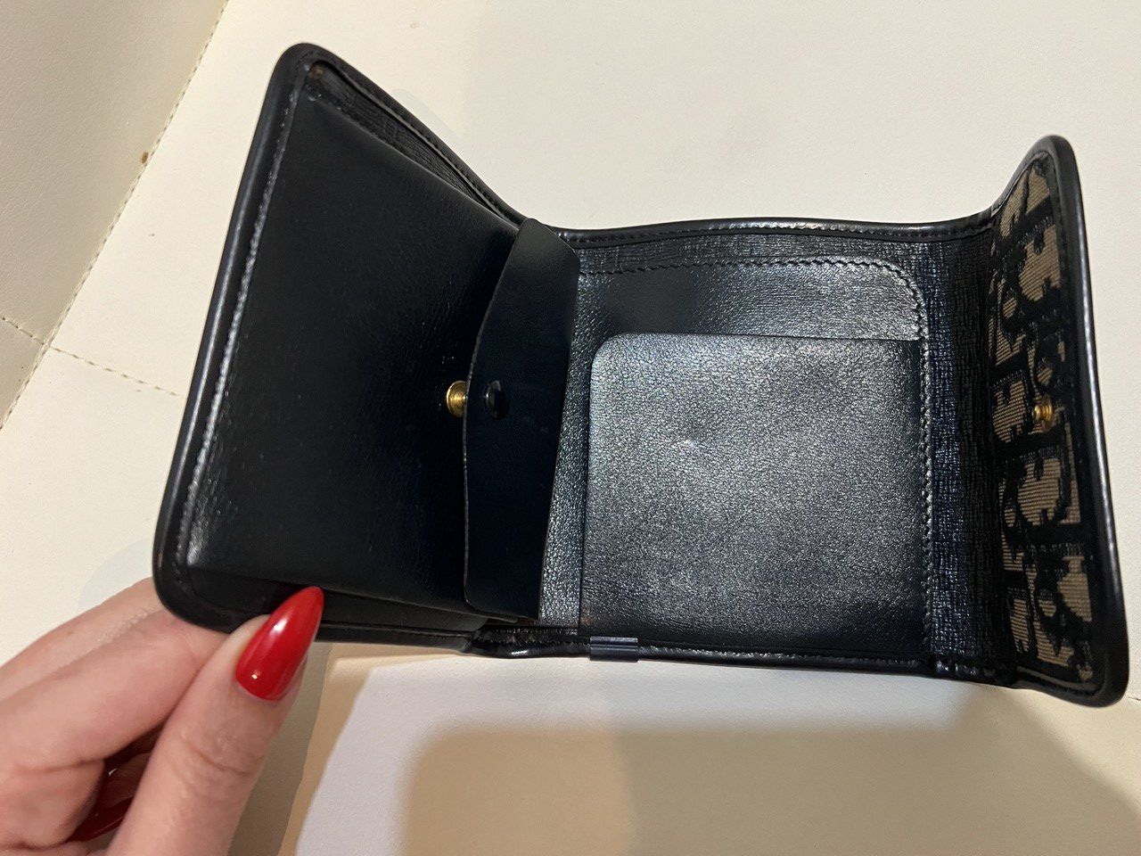 Dior Vintage Christian Dior Trotter Monogram Wallet Y2K Size ONE SIZE - 3 Thumbnail