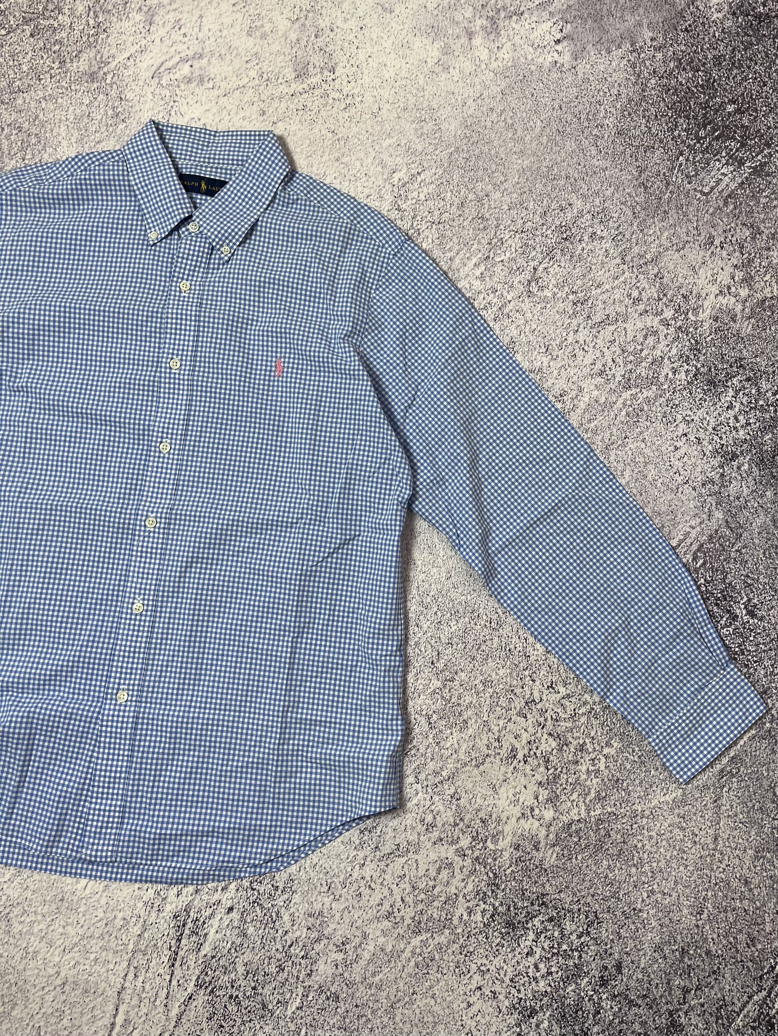 Japanese Brand × Polo Ralph Lauren Men’s button down shirt Polo Ralph Lauren size L blue y2k Size US L / EU 52-54 / 3 - 4 Thumbnail