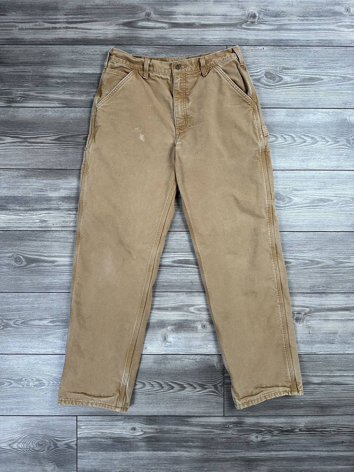Carhartt Carhartt Flannel Lined Pants Size US 33 - 3 Thumbnail