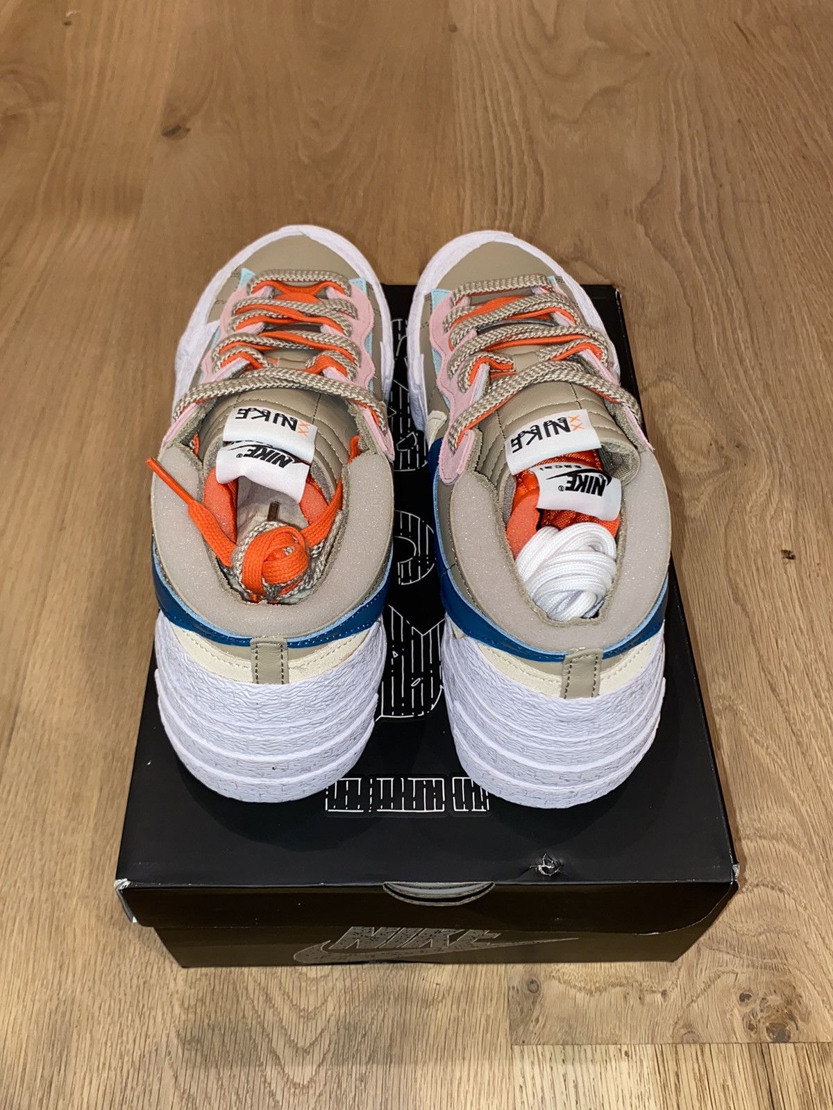 Kaws × Nike Nike Blazer Low Sacai KAWS Reed Size US 11.5 / EU 44-45 - 4 Thumbnail