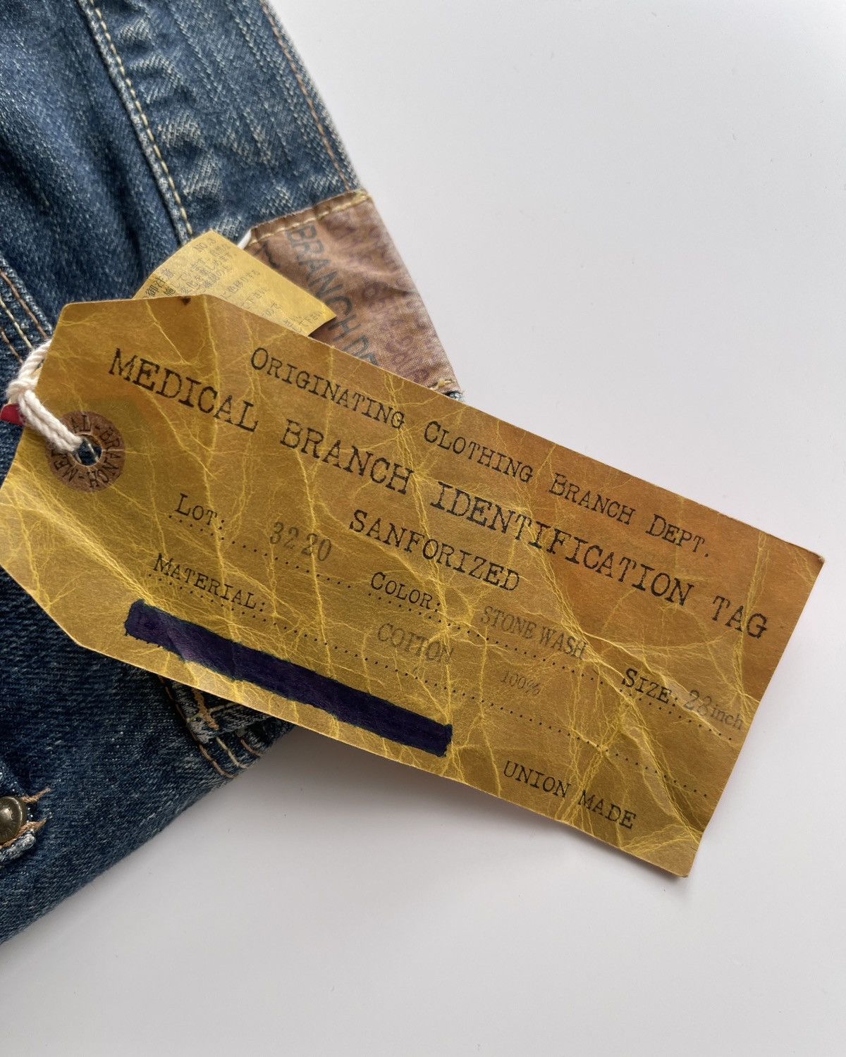 BRANCH DEPT❗️Double Waist Flare Multipocket Union Made Jeans