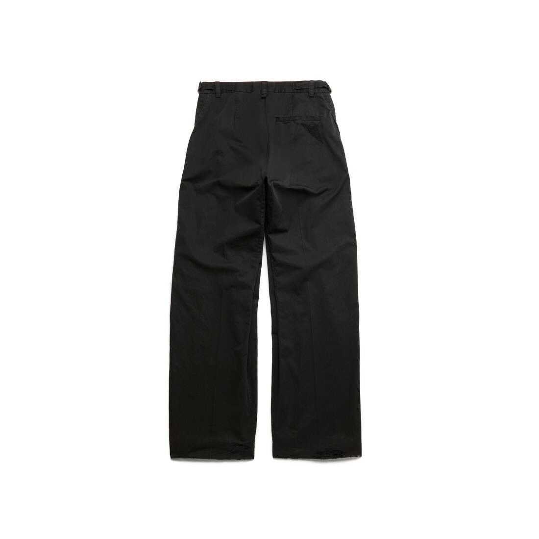 Balenciaga o1tr1nto1025 Goth Tailored Pants in Black Size US 28 / EU 44 - 6 Thumbnail