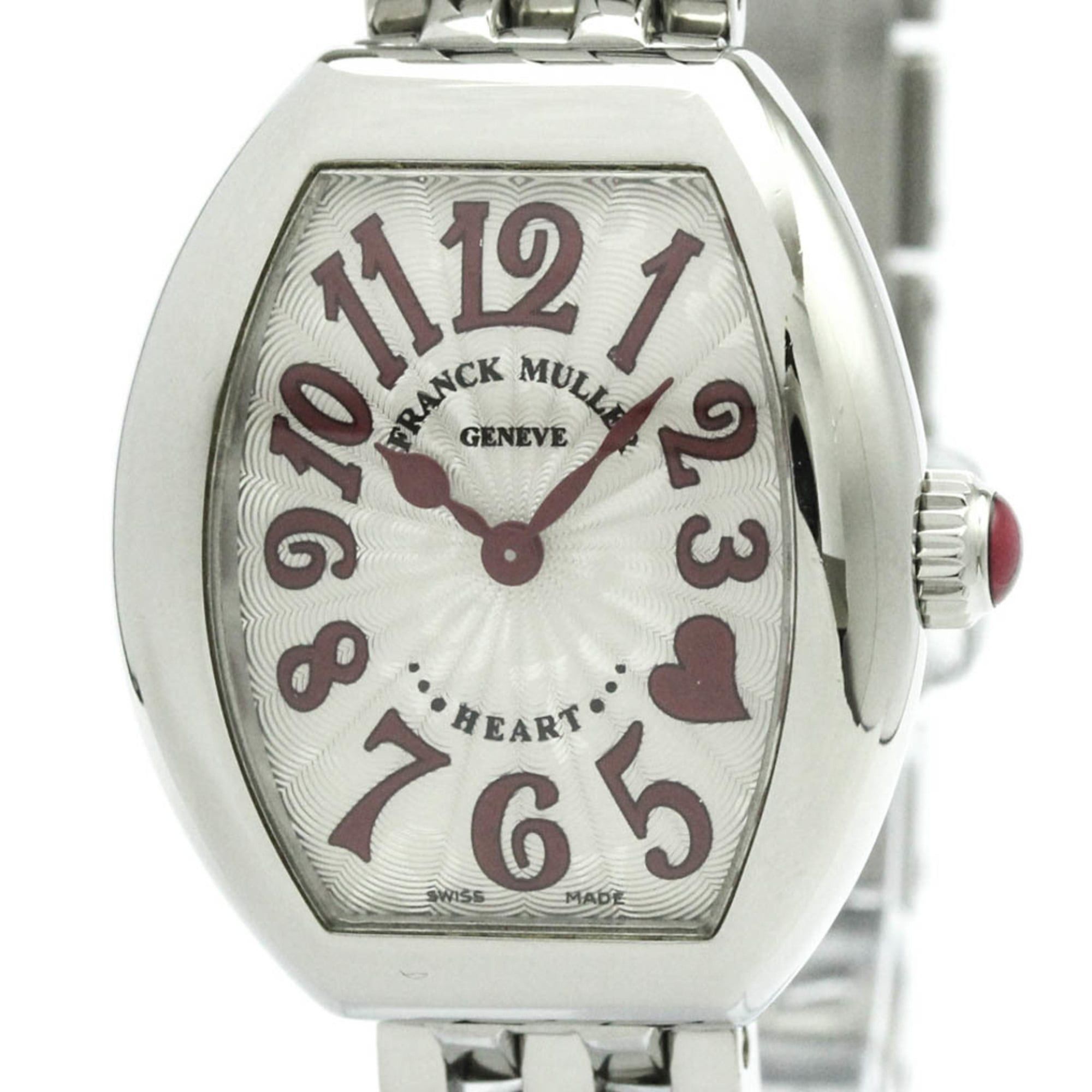 Franck Muller FRANCK MULLER Heart to Heart Quartz Ladies Watch 5002S QZ C4H J RED (外装仕上げ済み) Size ONE SIZE - 1 Thumbnail