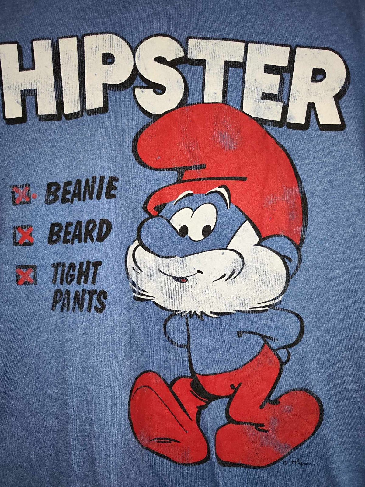 Other × Vintage The Smurfs Hipster men’s graphic T-shirt size XL Size US XL / EU 56 / 4 - 2 Thumbnail