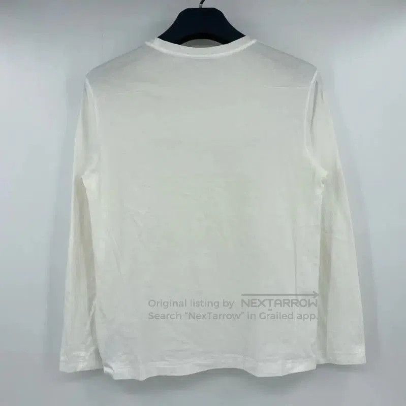 Dior Dior White Cotton Long Sleeve T-Shirt . Size US S / EU 44-46 / 1 - 2 Thumbnail