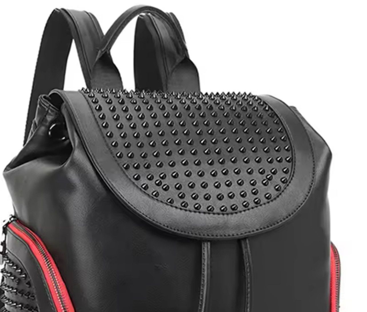 Japanese Brand × Vintage Rivet Gothic Style Leahter PU Backpack Size ONE SIZE - 4 Thumbnail