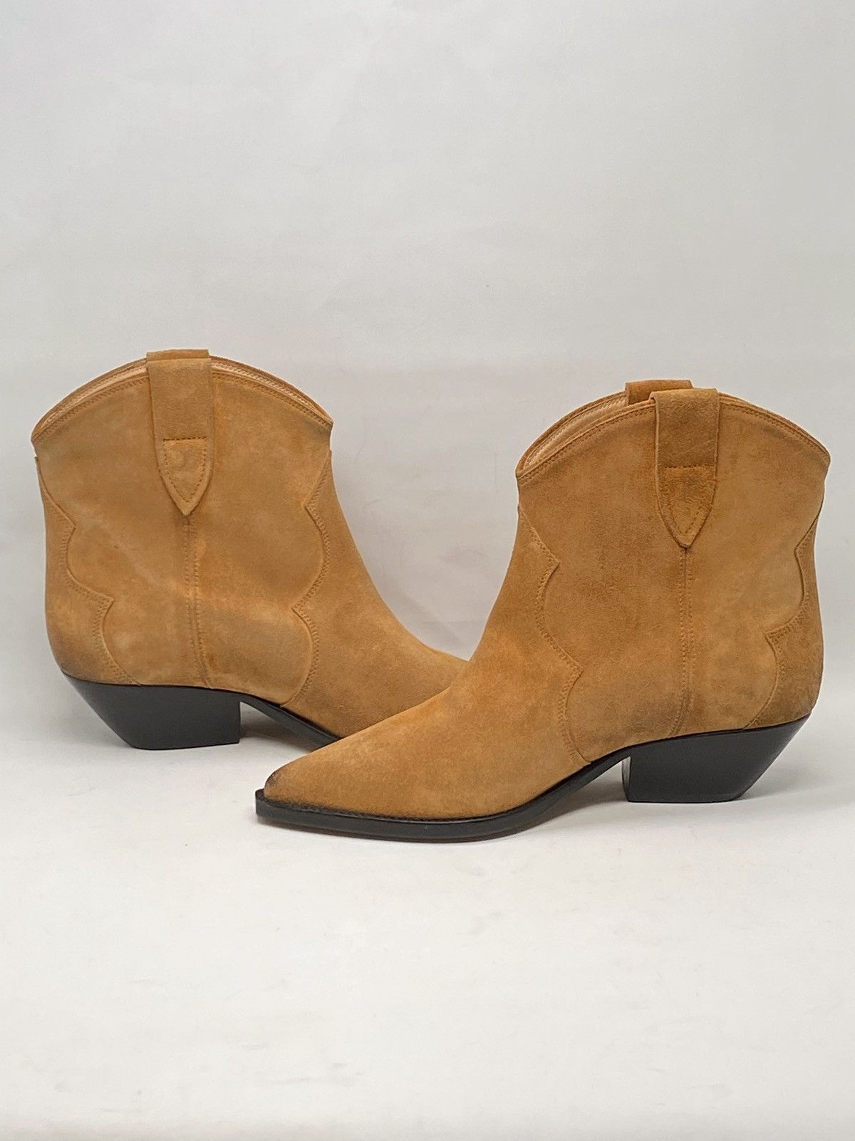 Isabel Marant Isabel Marant Dewina Suede Western Booties size 37 Size US 7 / IT 37 - 12 Thumbnail