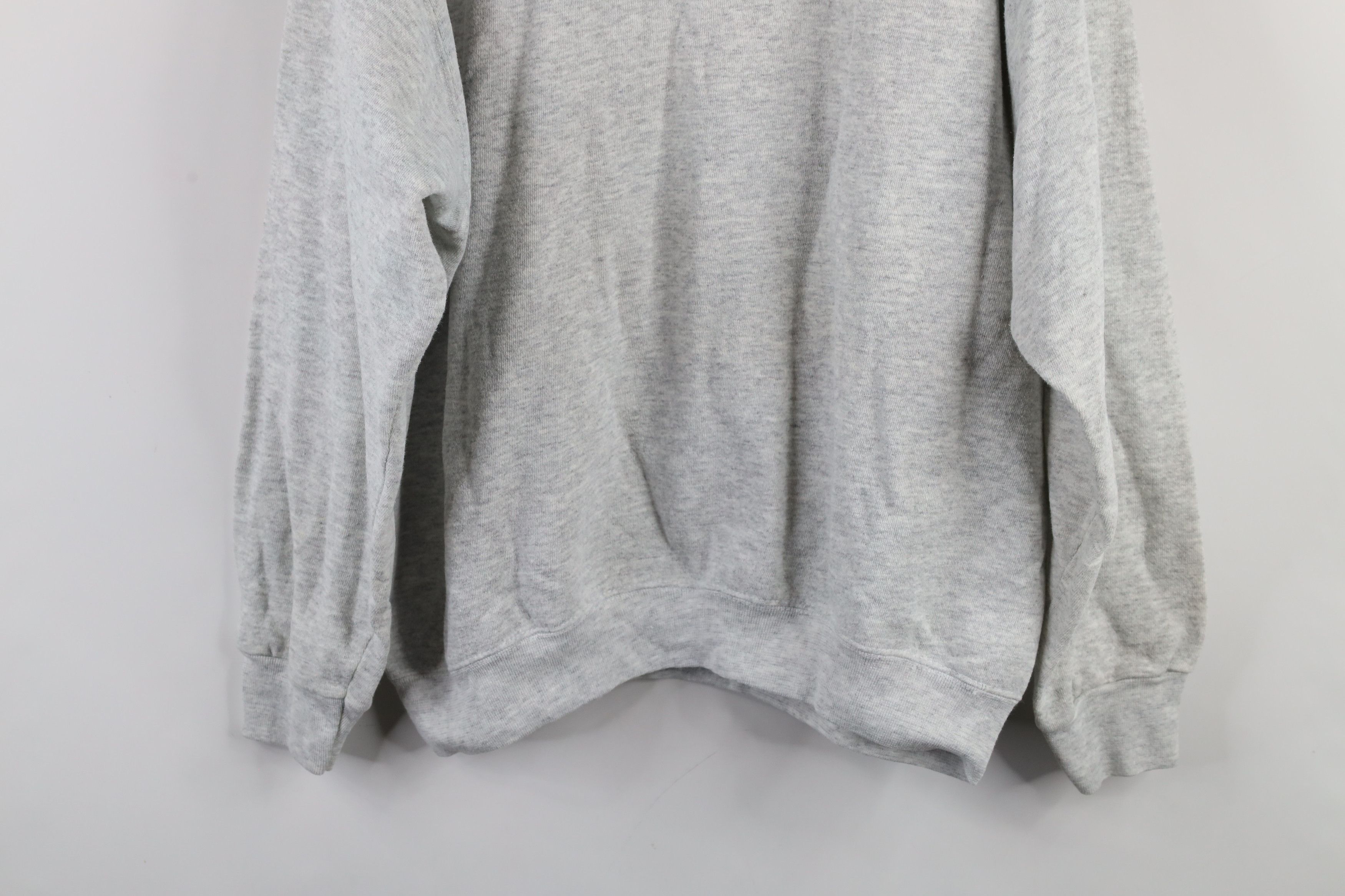 Vintage Vintage 90s Desert Shield Military Sweatshirt Heather Gray Size US XL / EU 56 / 4 - 12 Thumbnail