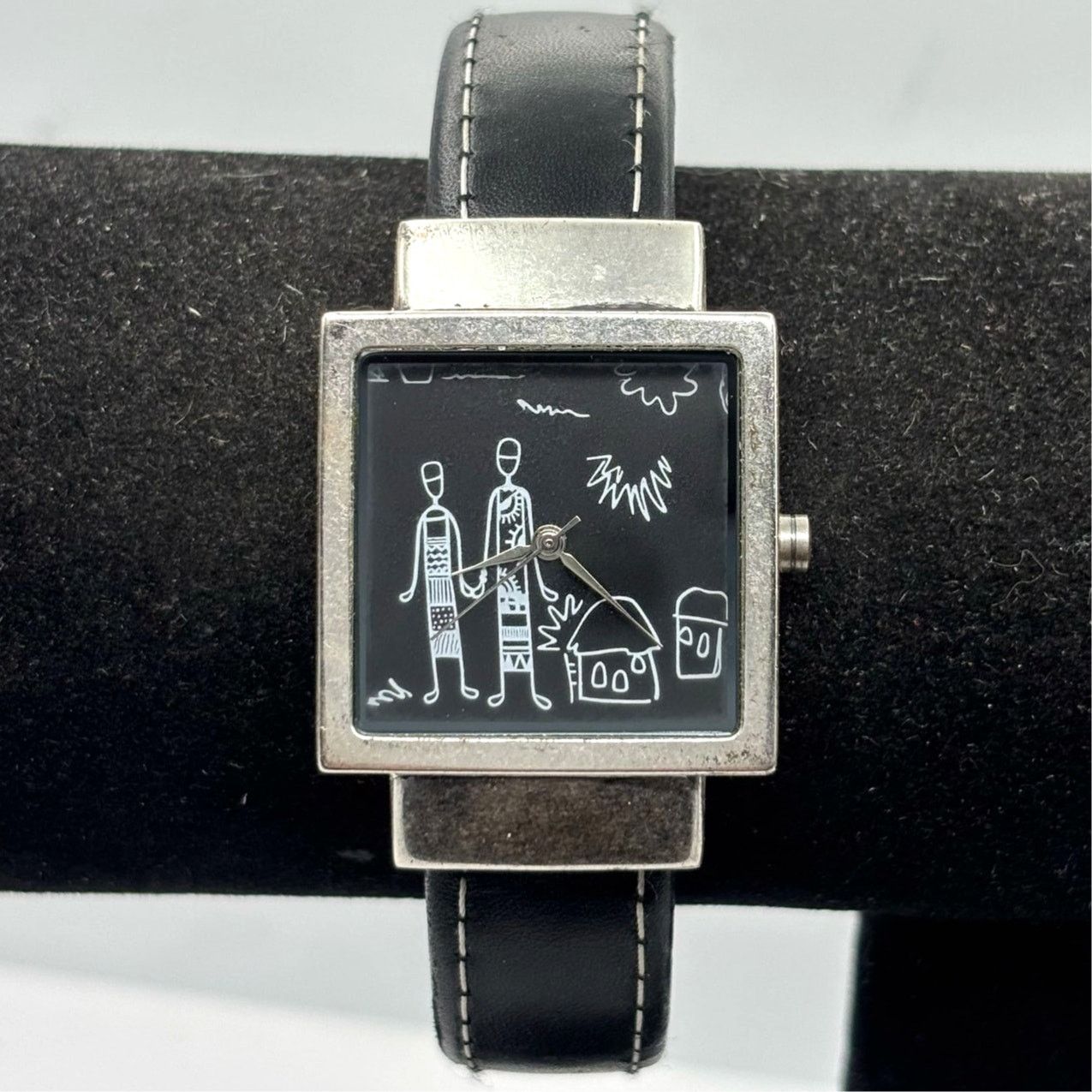 Chicos Black Chico's Cuff Watch Size ONE SIZE - 1 Thumbnail