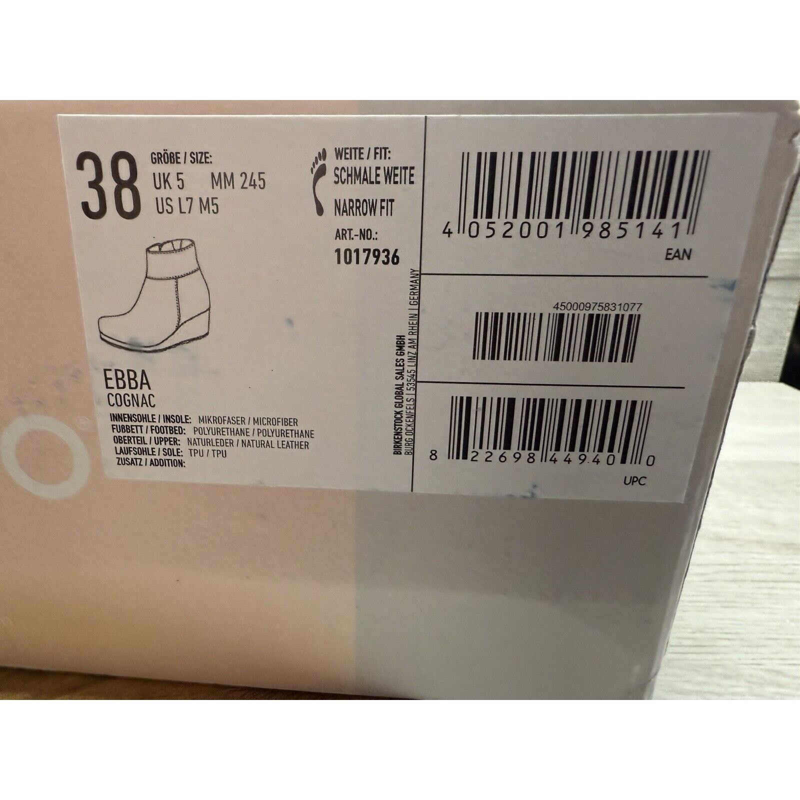 Birkenstock Birkenstock Papillio Ebba Wedge Boots Brown EU 38. Women 7 Size US 7 / IT 37 - 10 Thumbnail