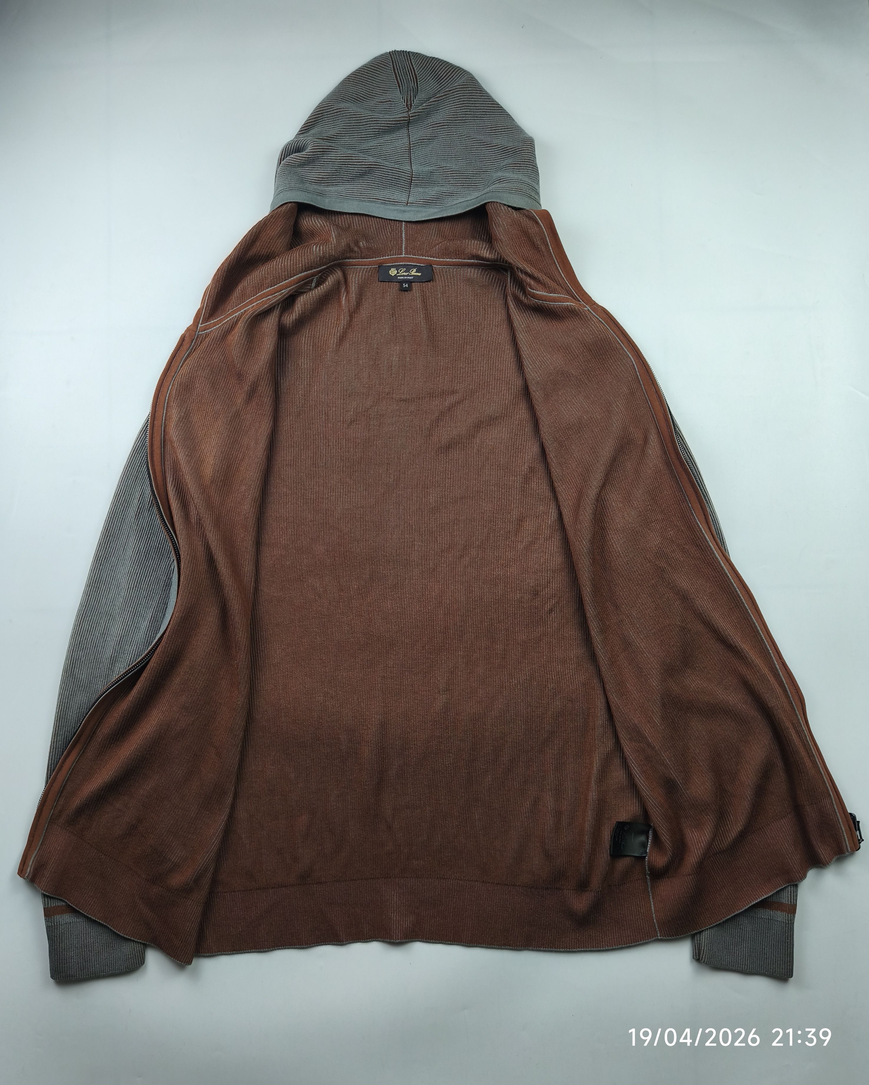 Loro Piana Loro piana reversible zip up hooded cardigan Size US L / EU 52-54 / 3 - 3 Thumbnail
