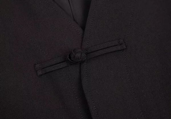 Yohji Yamamoto Yohji Yamamoto 2014 SS Chinese style buttoned collarless w Size US XL / EU 56 / 4 - 3 Thumbnail