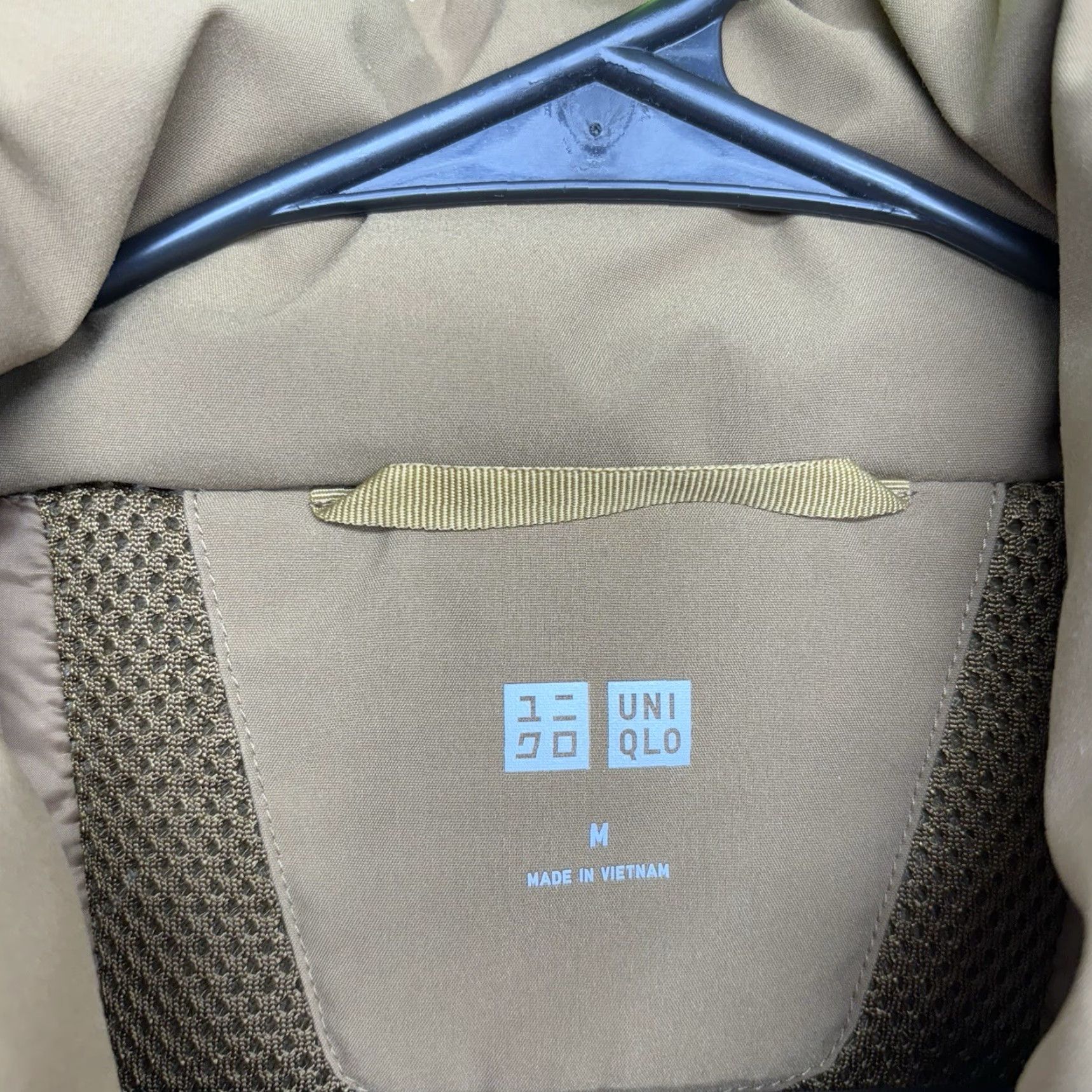Uniqlo UNIQLO Hybrid Down Parka Jacket Mens M Full Zip Hiking Brown Polyester Parka Size US M / EU 48-50 / 2 - 4 Thumbnail