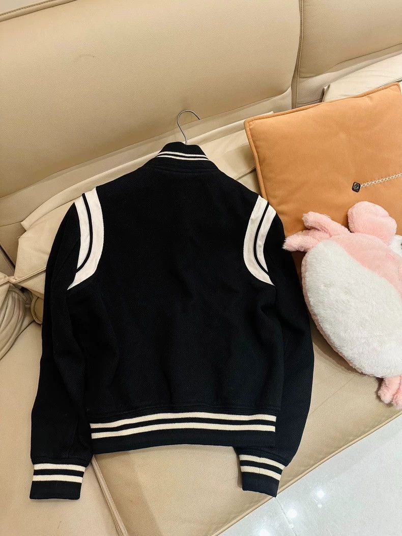 Saint Laurent Paris Saint Laurent Paris 15 Fall/Winter Black and White Classic Size US S / EU 44-46 / 1 - 5 Thumbnail