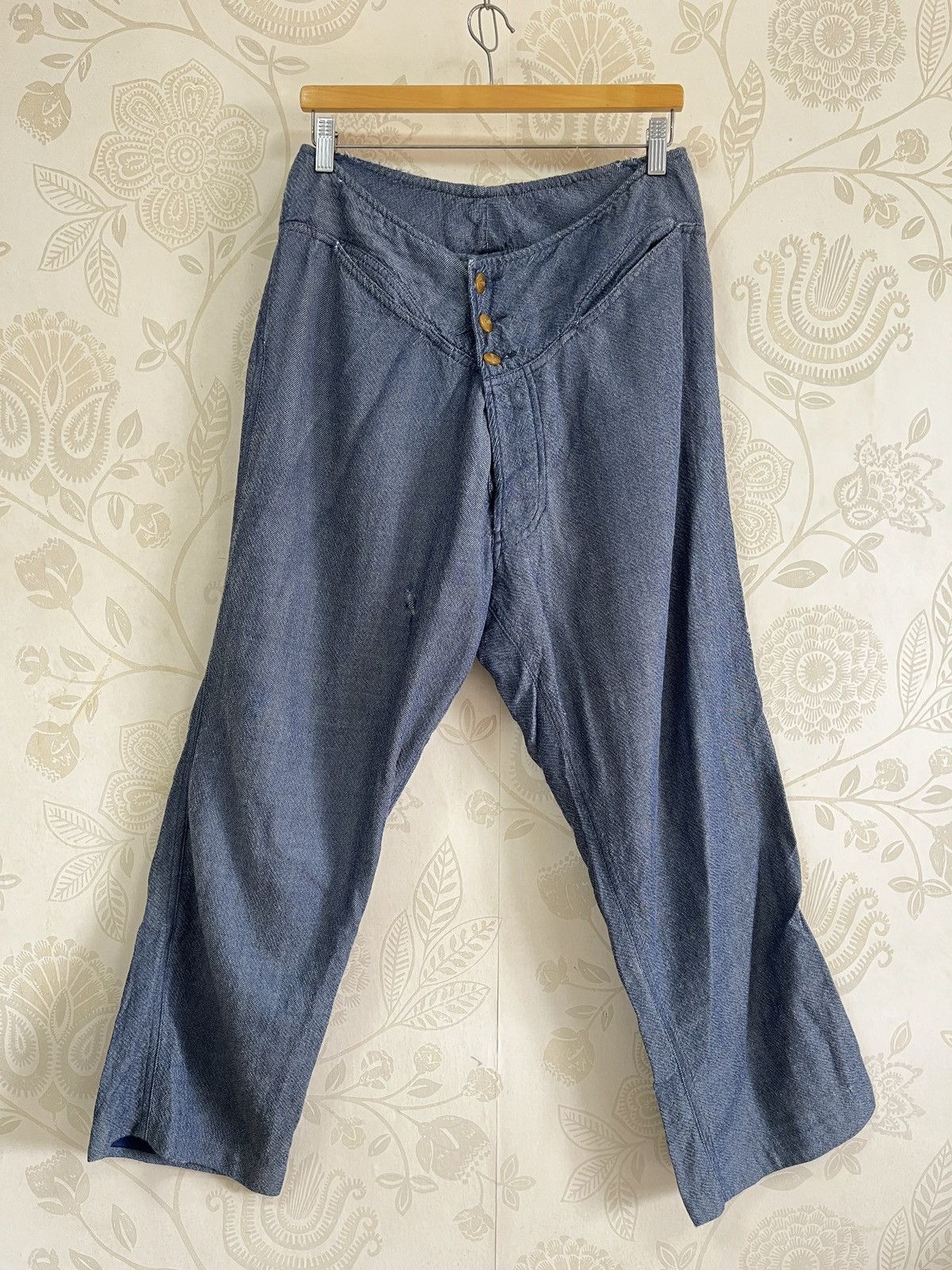 Vivienne Westwood Distressed Runway Vivienne Westwood Baggy Man Homme Pants Size US 32 / EU 48 - 5 Thumbnail