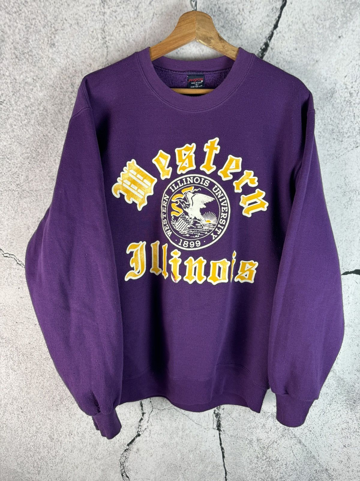 Vintage Vintage University of Illinois Fighting Illini Sweatshirt Size US XL / EU 56 / 4 - 1 Thumbnail
