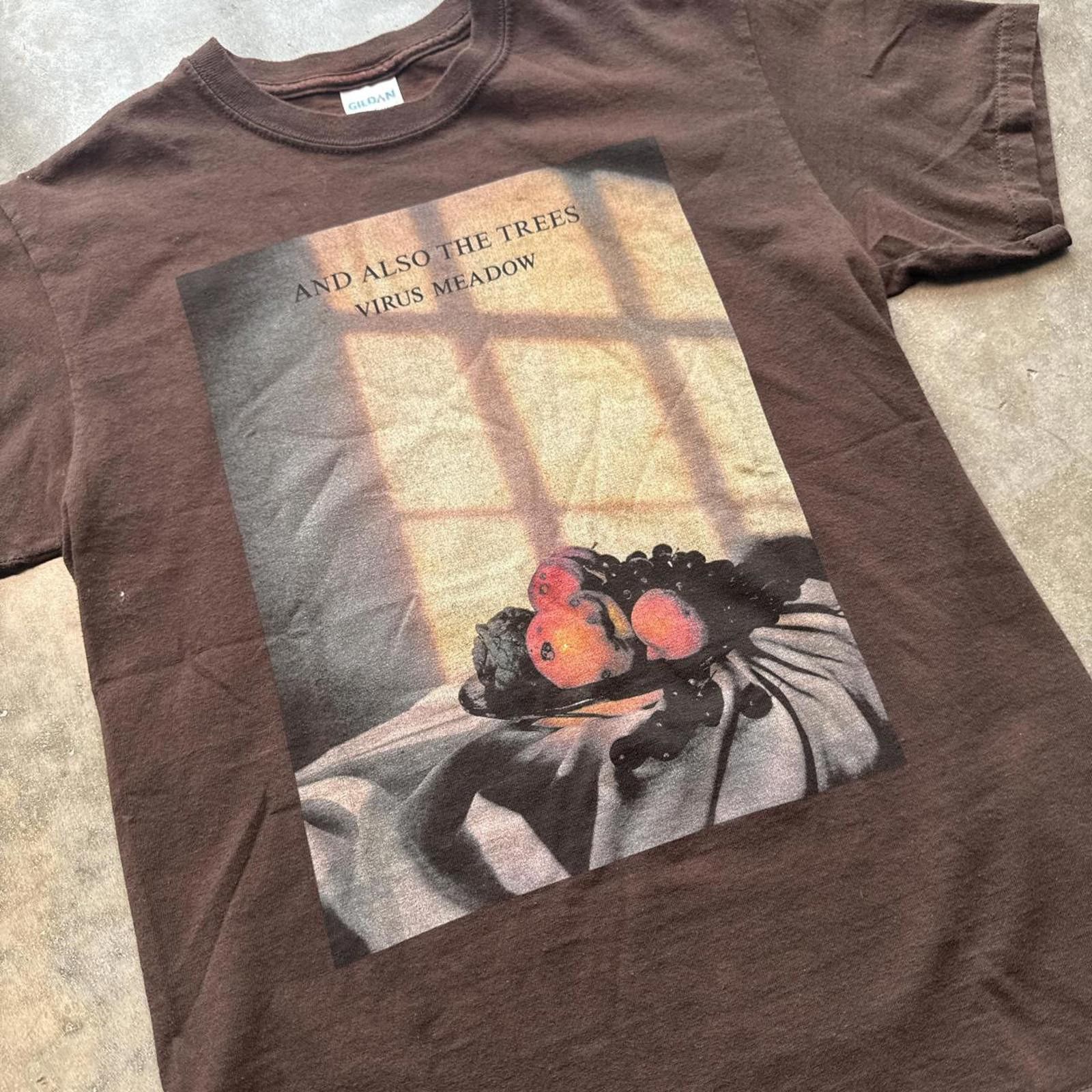 Other And Also The Trees "Virus Meadow" Album Cover Rock T-shirt Size US S / EU 44-46 / 1 - 3 Thumbnail