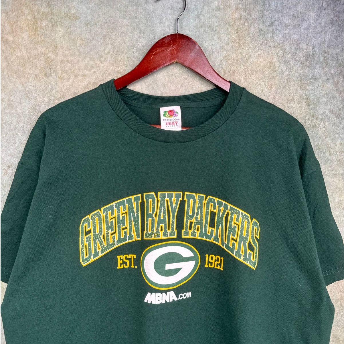 NFL × Vintage VTG 90s Green Bay Packers T Shirt Sz XL Green NFL Football Size US XL / EU 56 / 4 - 6 Thumbnail