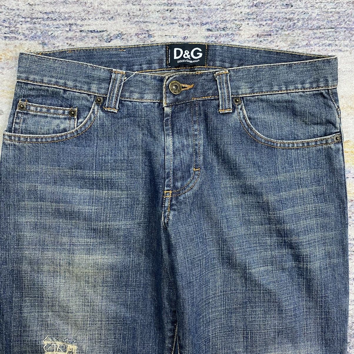 Dolce & Gabbana Dolce and gabbana distressed denim pants Size US 30 / EU 46 - 6 Thumbnail