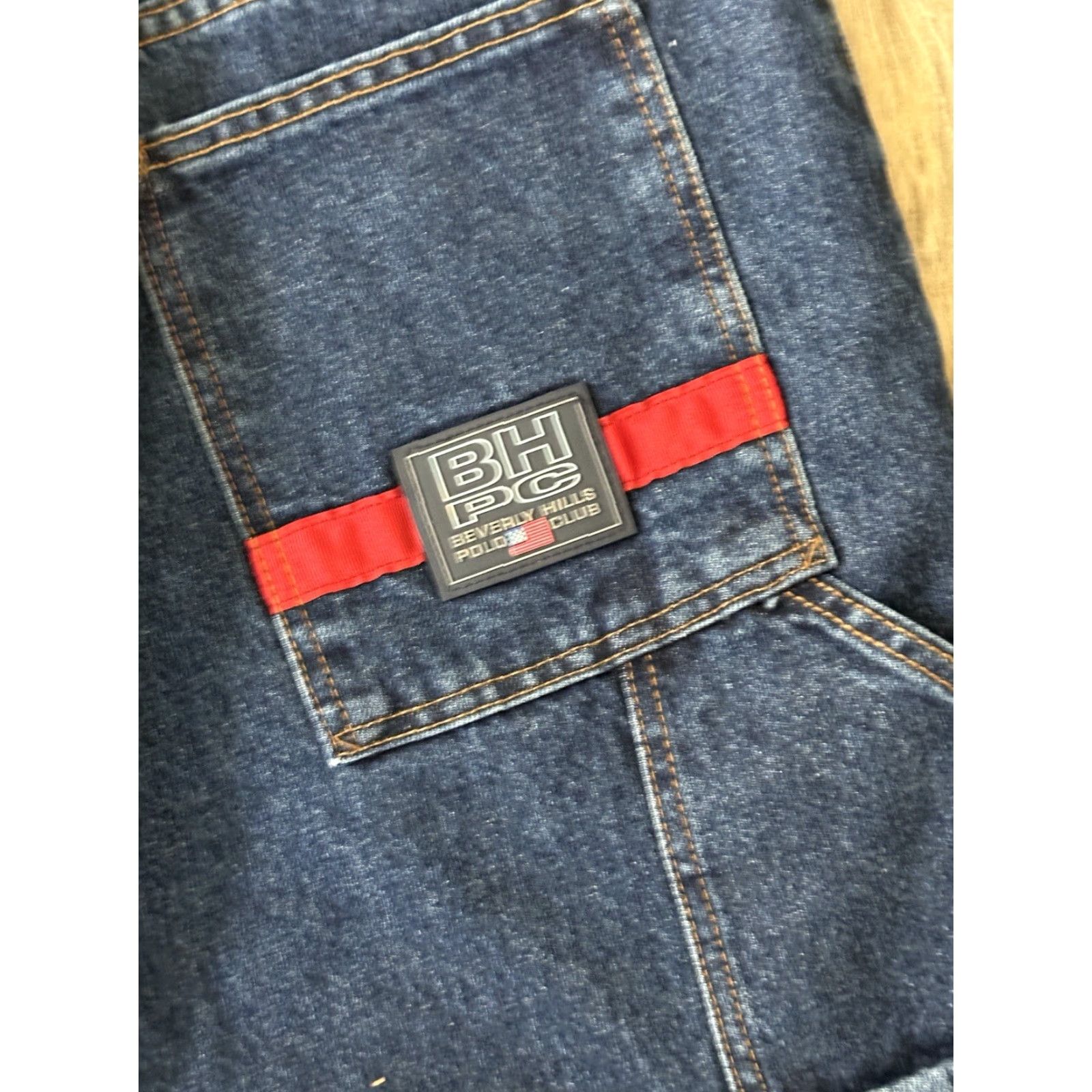 Beverly Hills Polo Club VINTAGE Beverly Hills Polo Club Jeans 32x34 Men’s Denim Blue Wide-Leg 9 LEG OPENING 5-Pocket Regular Baggy VTG RARE JNCO SKATER USA Polo Jeans Size US XS / EU 42 / 0 - 5 Thumbnail
