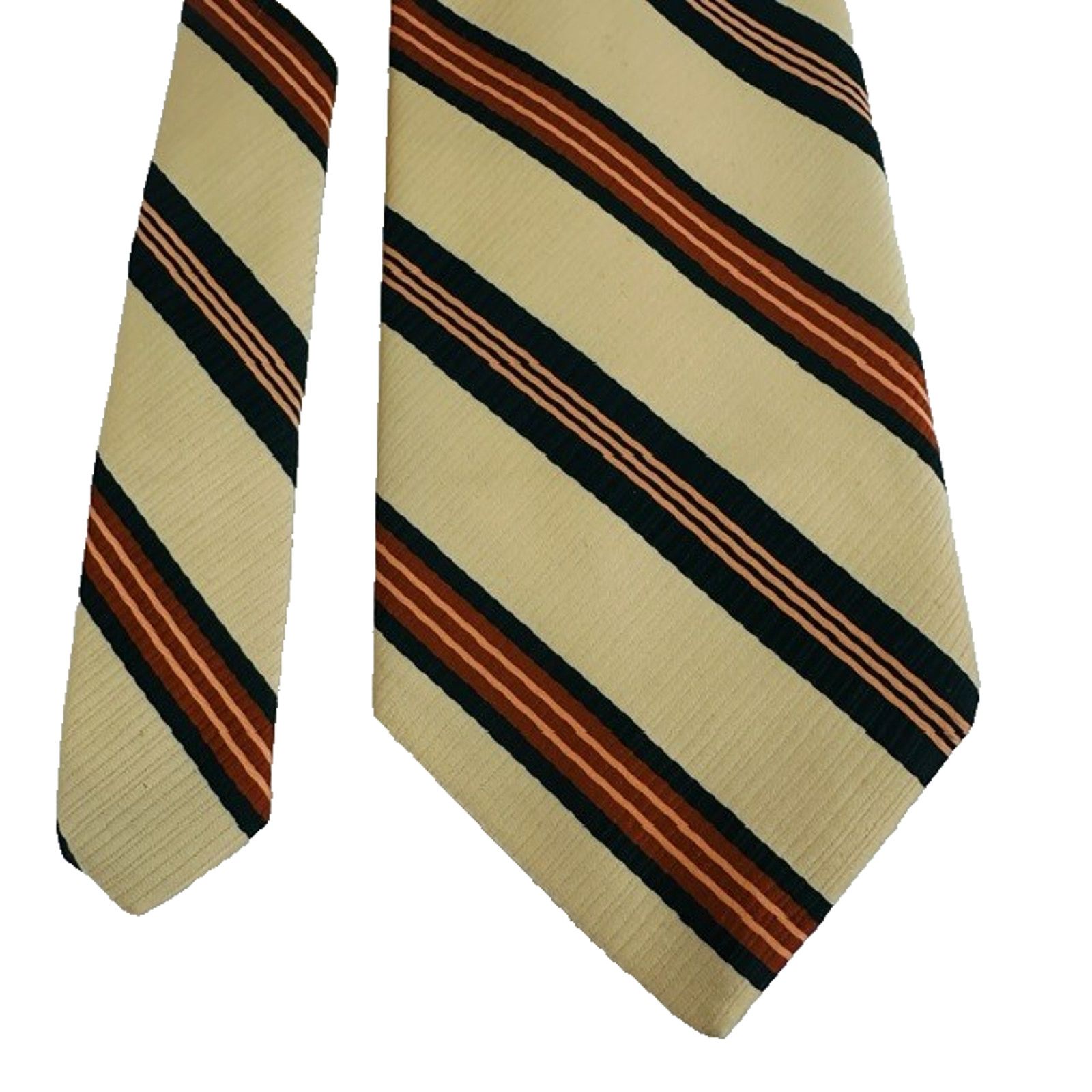 Other Johnny Carson Necktie Yellow w/Stripes 55" Grandpacore VTG Size ONE SIZE - 1 Thumbnail