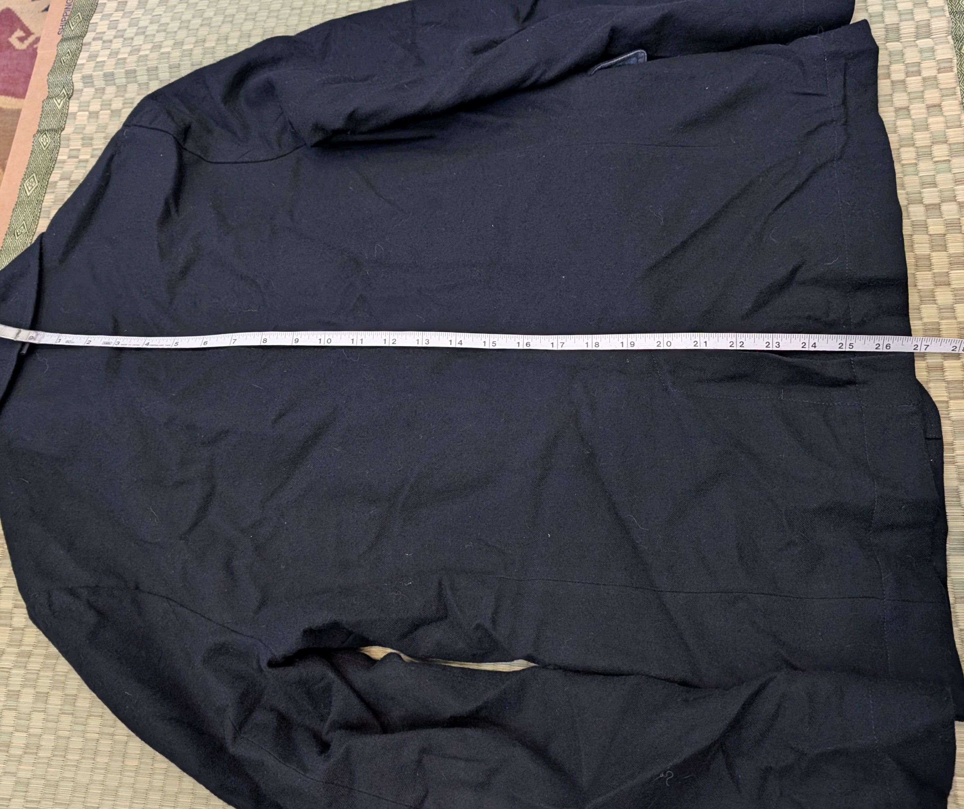 Wings + Horns Wings + Horns Wool Cotton Blazer Made in Canada Size 40R - 6 Thumbnail