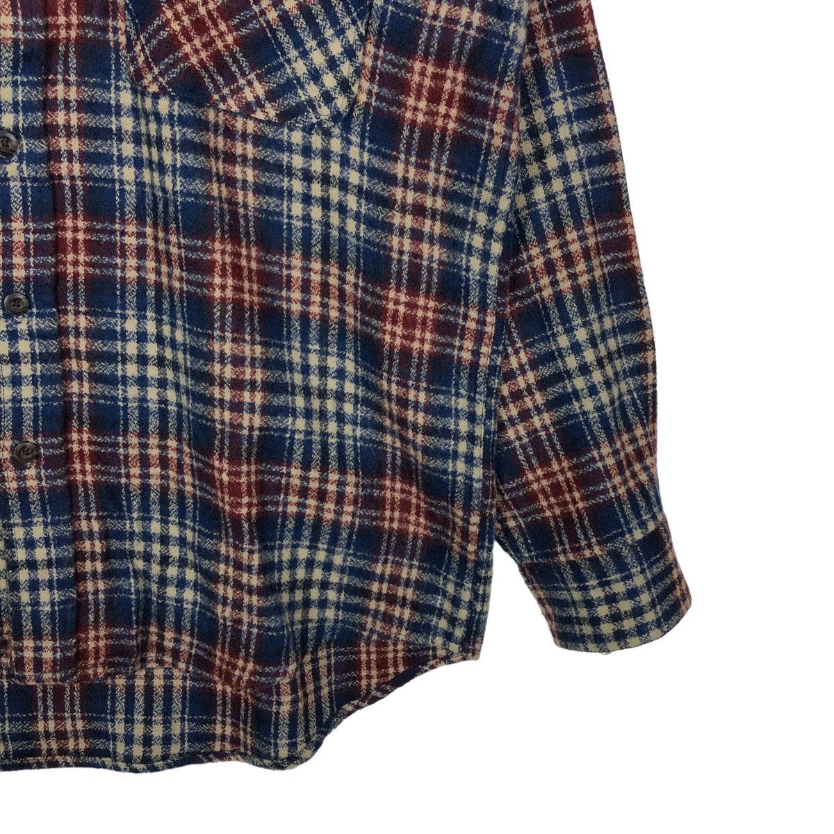 Flannel 🔥90s Sereno Basic Issey Miyake Flannel Jacket Tartan Design Size US L / EU 52-54 / 3 - 5 Thumbnail