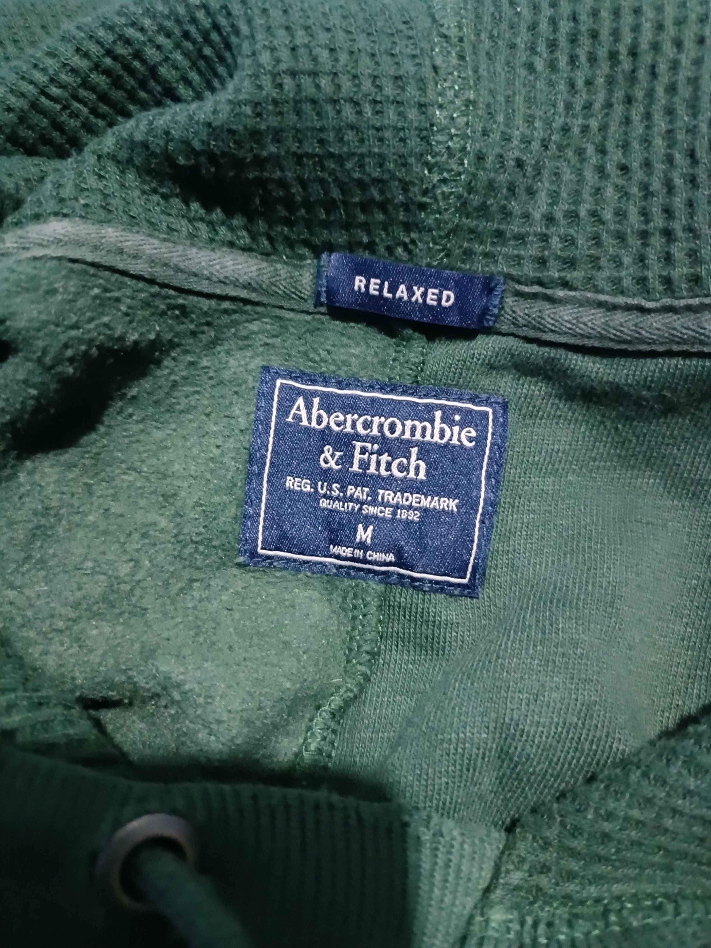 Abercrombie & Fitch Vintage Abercrombie & Fitch "Two Face" Fleece Style Green Size US M / EU 48-50 / 2 - 9 Thumbnail