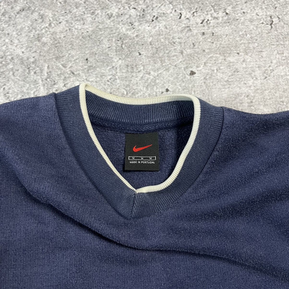 Nike × Vintage Nike spellout central swoosh crewneck M vintage 90s Size US M / EU 48-50 / 2 - 5 Thumbnail