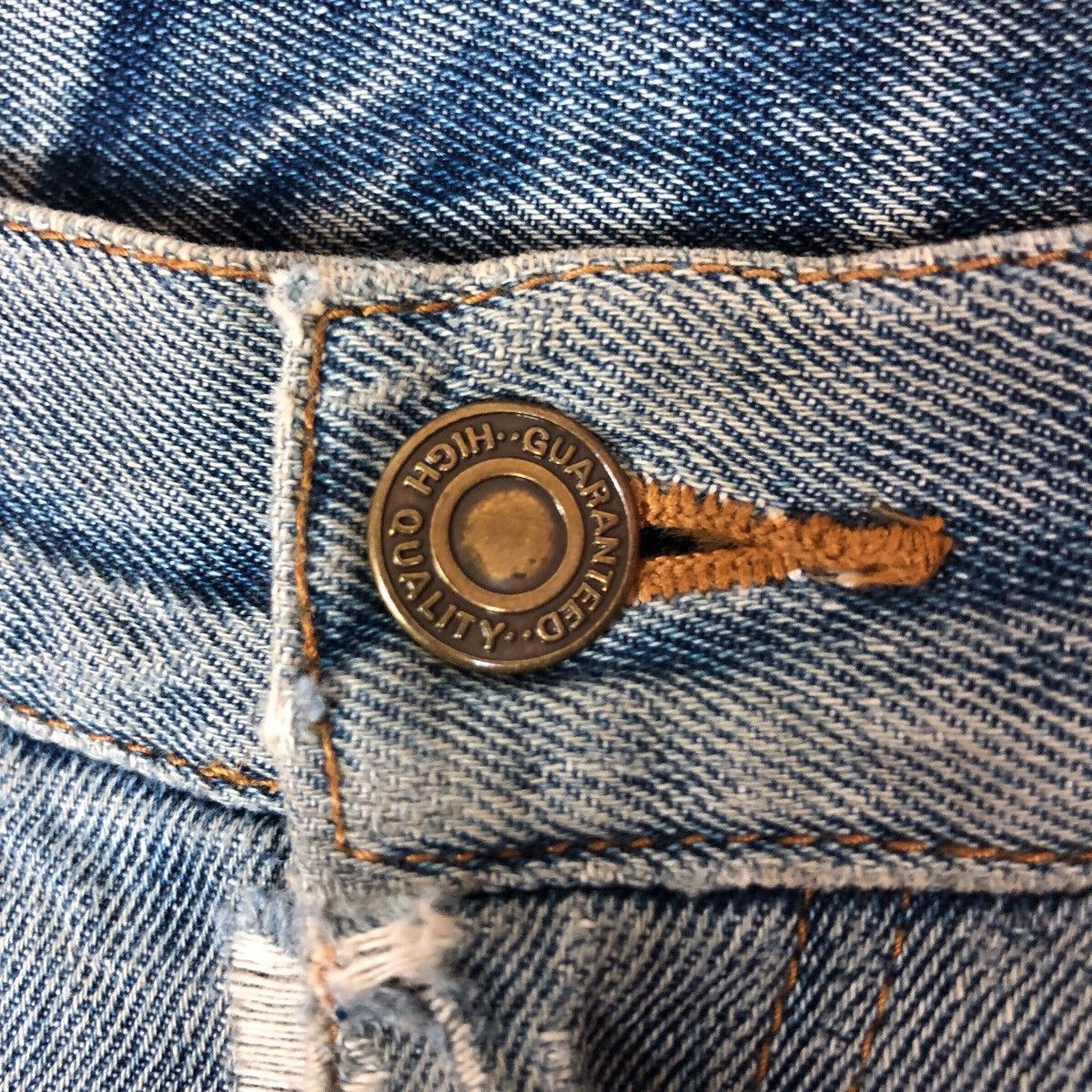 Vintage Vintage 90s Distressed Denim Jeans Size US 34 / EU 50 - 4 Thumbnail