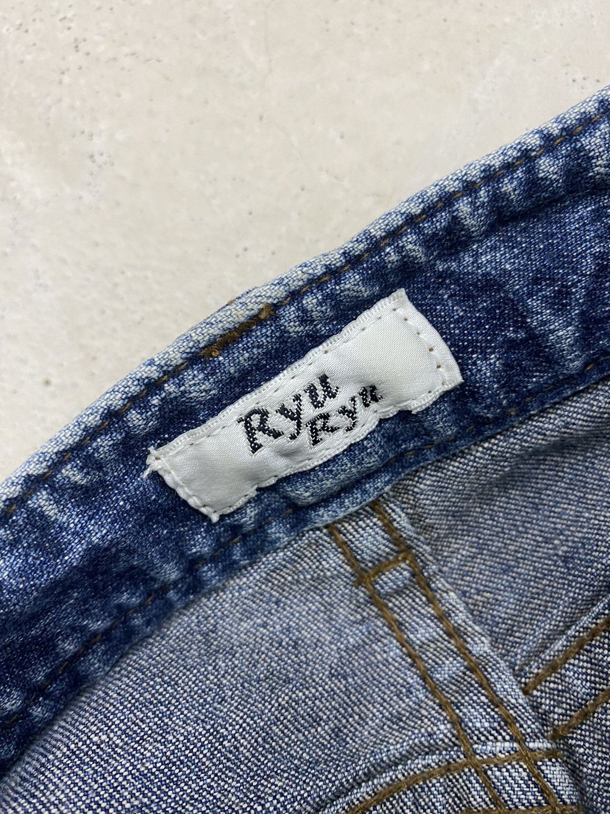 Tornado Mart Unisex Flare Ryu Ryu Japan Art Rivet Obelisk Bleach Size 28" / US 6 / IT 42 - 10 Thumbnail