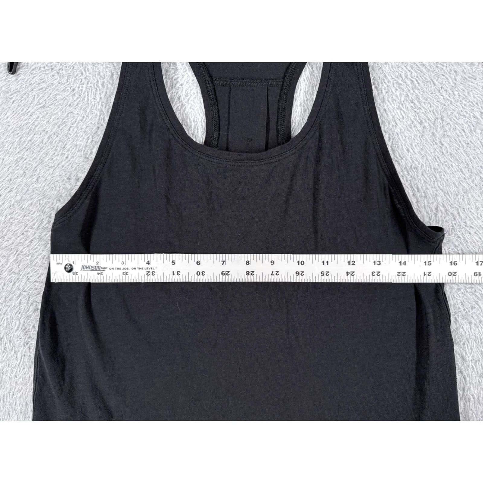 Lululemon Lululemon Shirt Women 4 Black Essential Tank Yoga Luon Fabric Racerback W1AZOS Size S / US 4 / IT 40 - 6 Thumbnail