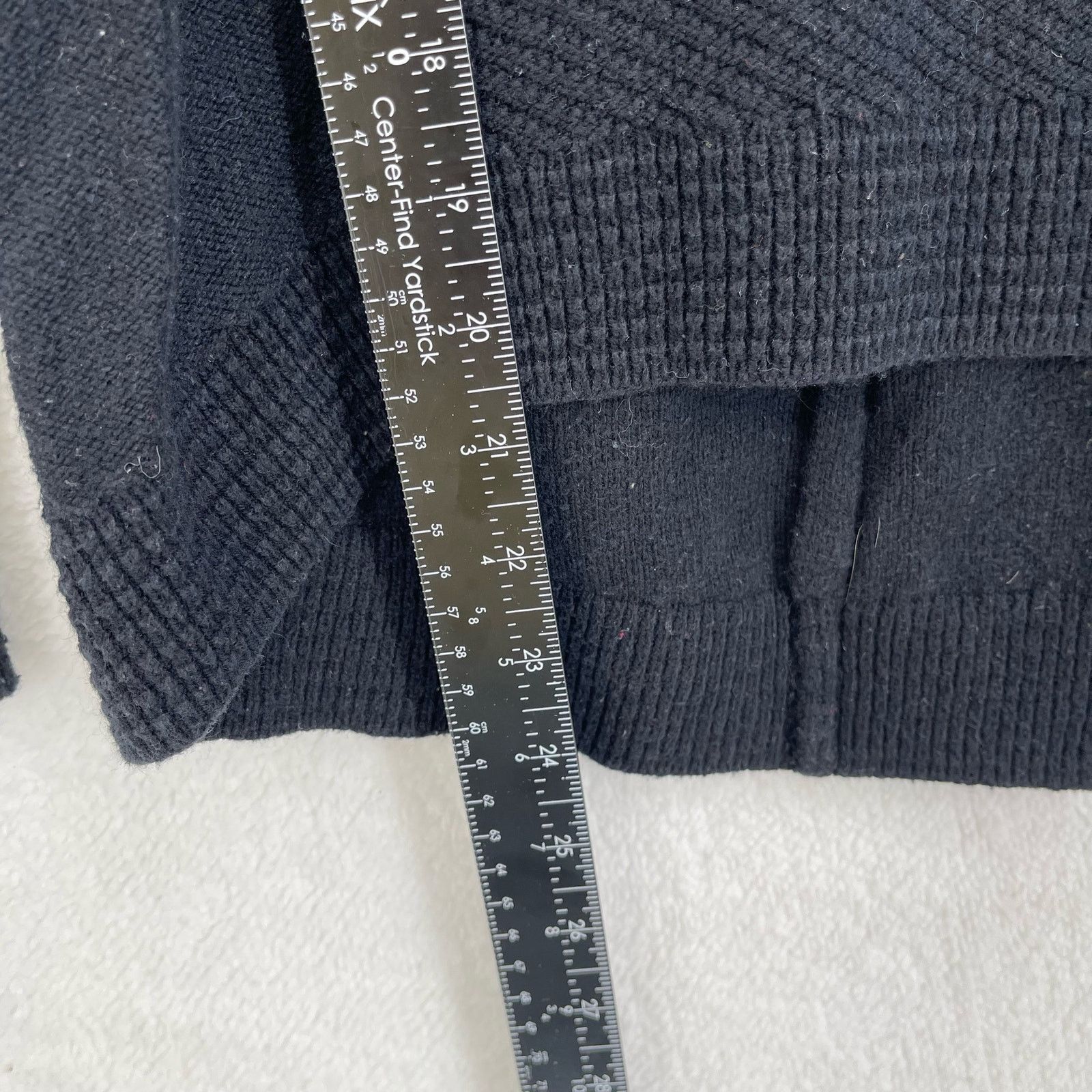 Madewell Madewell Black Back Zip Crewneck Sweater Women's XS Size XS / US 0-2 / IT 36-38 - 4 Thumbnail