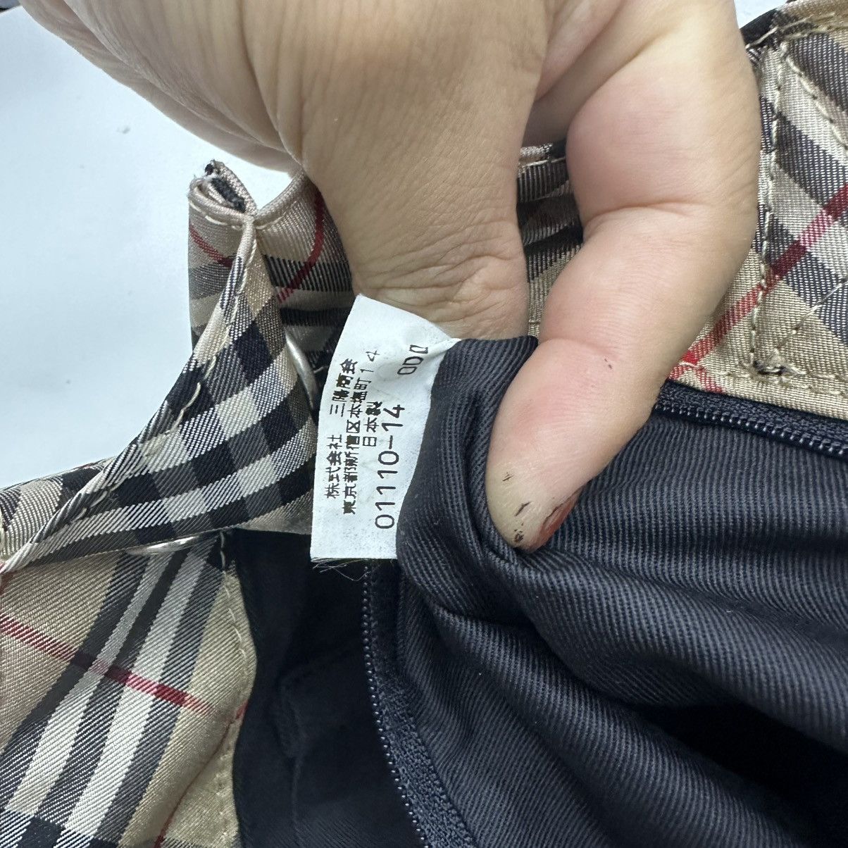 Burberry ‼️YES‼️AUTHENTIC BURBERRY BLUE LABEL NOVA CHECK CARRY TOTE BAG Size ONE SIZE - 15 Thumbnail