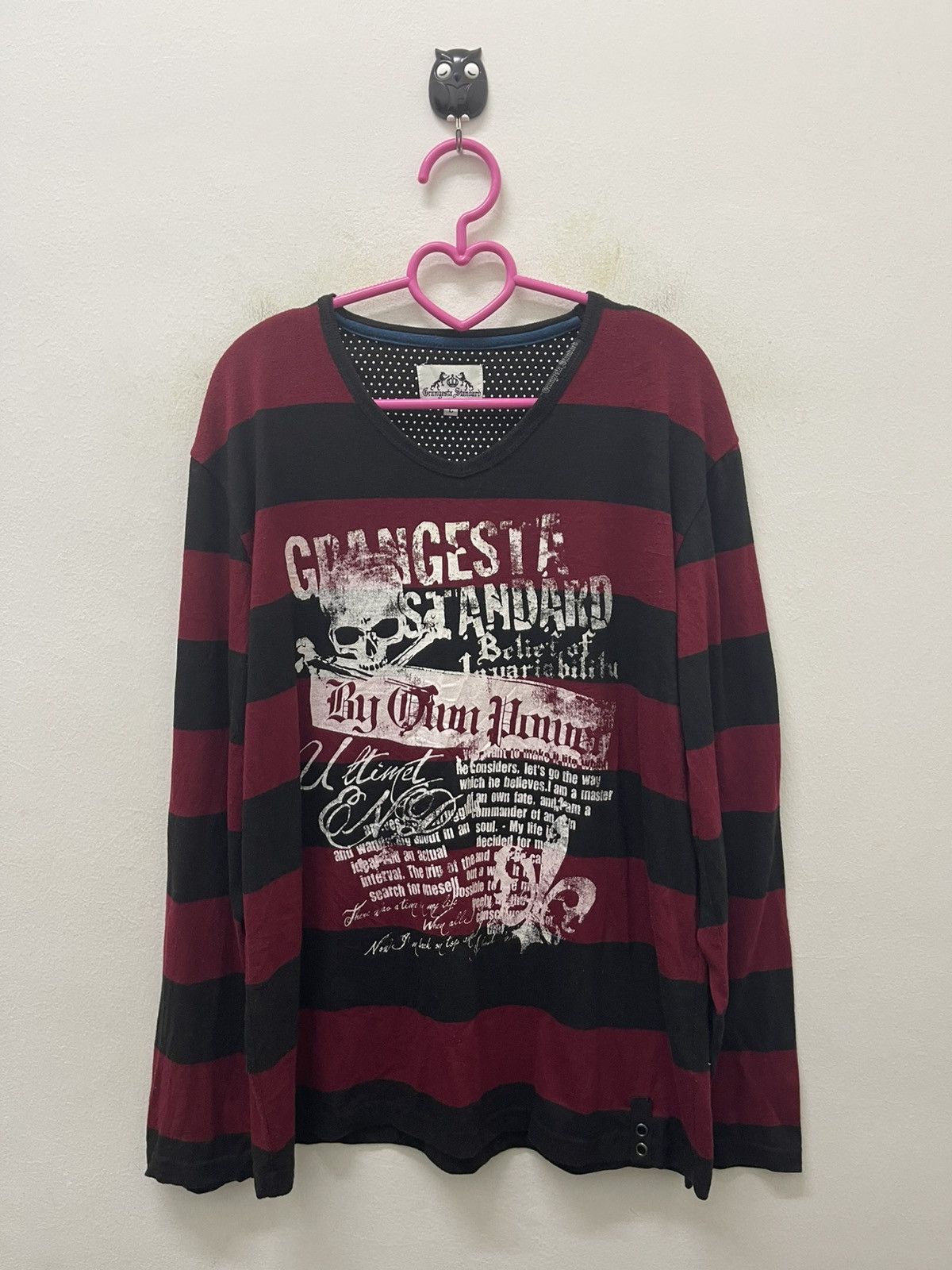Japanese Brand Rare Vintage GRANGESTA STANDARD Japan Mesh Punk & Anarchy Size US L / EU 52-54 / 3 - 1 Thumbnail