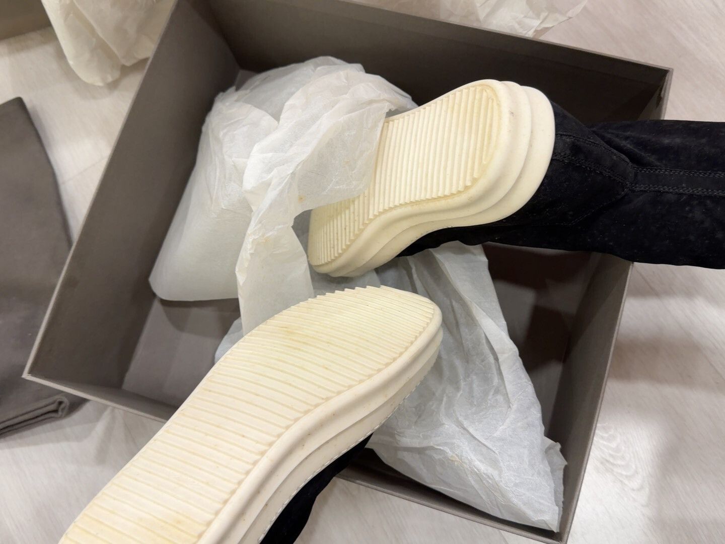 Rick Owens Rick Owens High-Top Sneakers Size US 9 / EU 42 - 1 Thumbnail