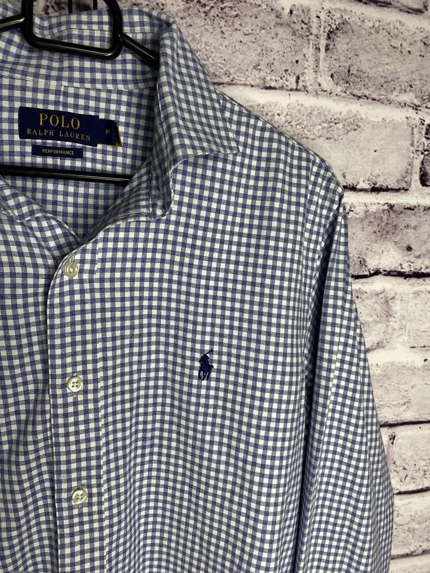 RRL Ralph Lauren MENS White/Blue Shirts vintage Polo Ralph Lauren Small logo Size US M / EU 48-50 / 2 - 2 Thumbnail