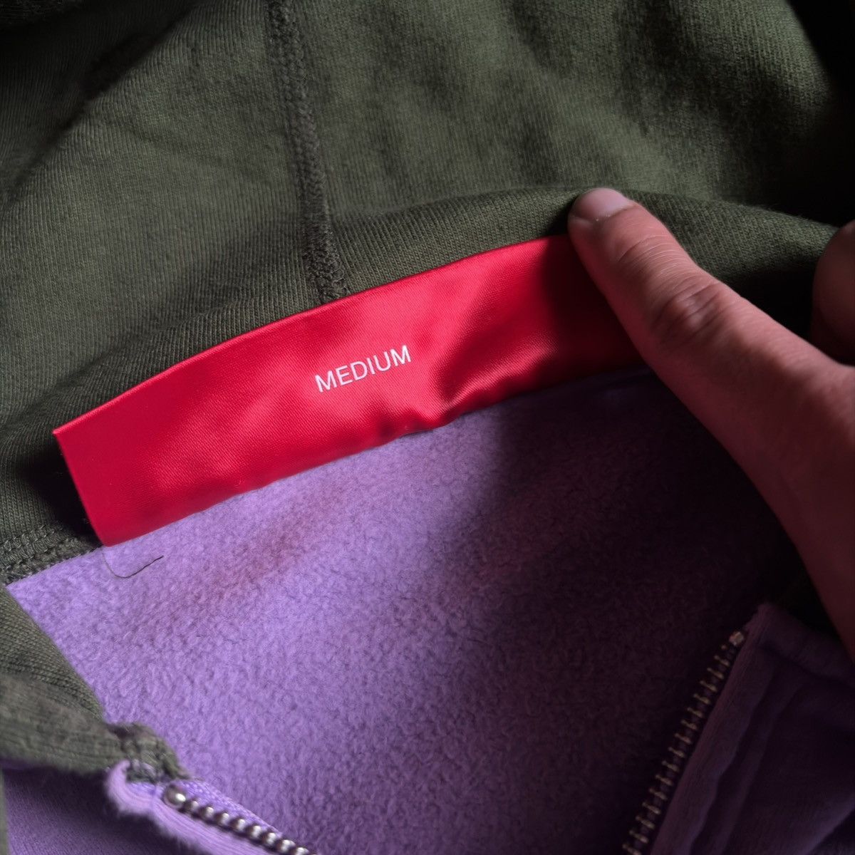 Junya Watanabe × Supreme Supreme Junya Watanabe CDG Zip Up Hoodie Size US M / EU 48-50 / 2 - 4 Thumbnail
