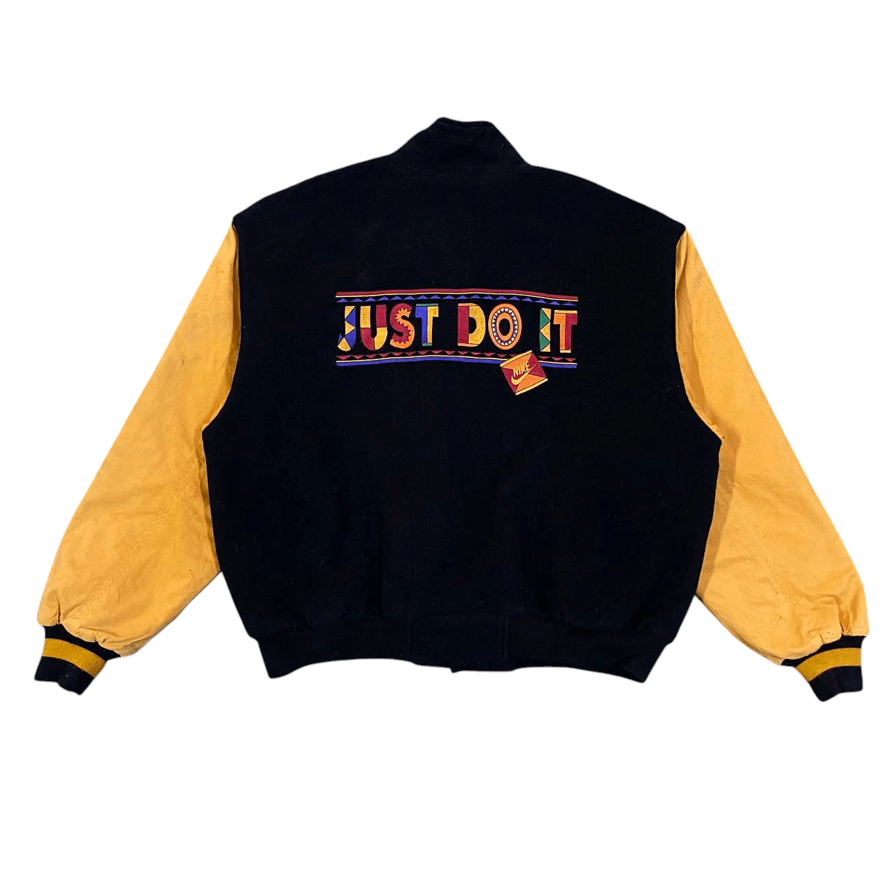 Nike Rare 1992 Nike Spike Lee Urban Jungle Wool Varsity Jacket Size US L / EU 52-54 / 3 - 1 Thumbnail