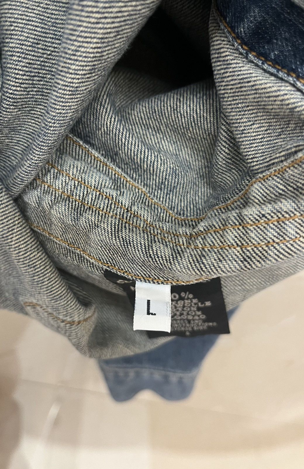 Stone Island Stone Island 00’s Denim Jacket Size US L / EU 52-54 / 3 - 5 Thumbnail