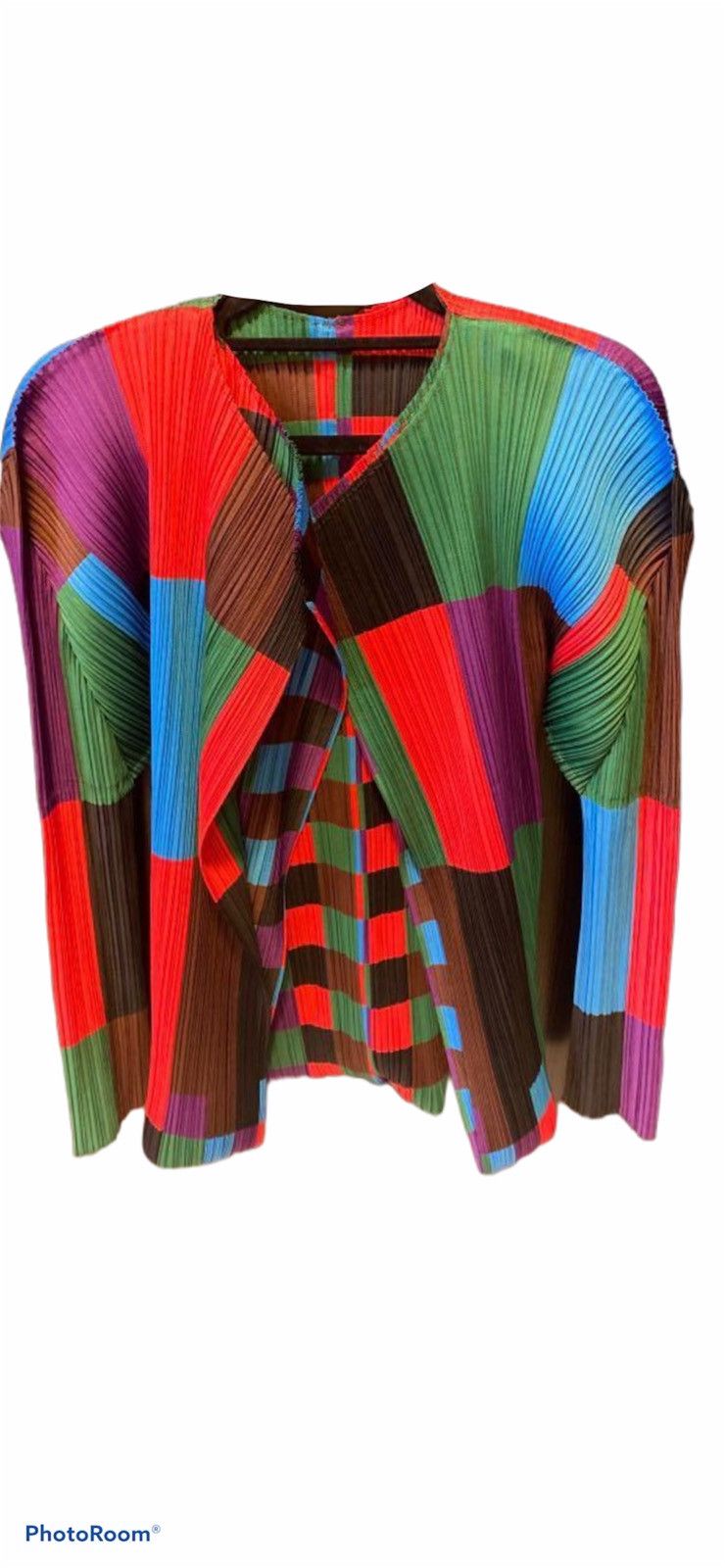 Issey Miyake × Japanese Brand 🔥Issey Miyake pleats please reversible Cardigan Size US S / EU 44-46 / 1 - 1 Thumbnail