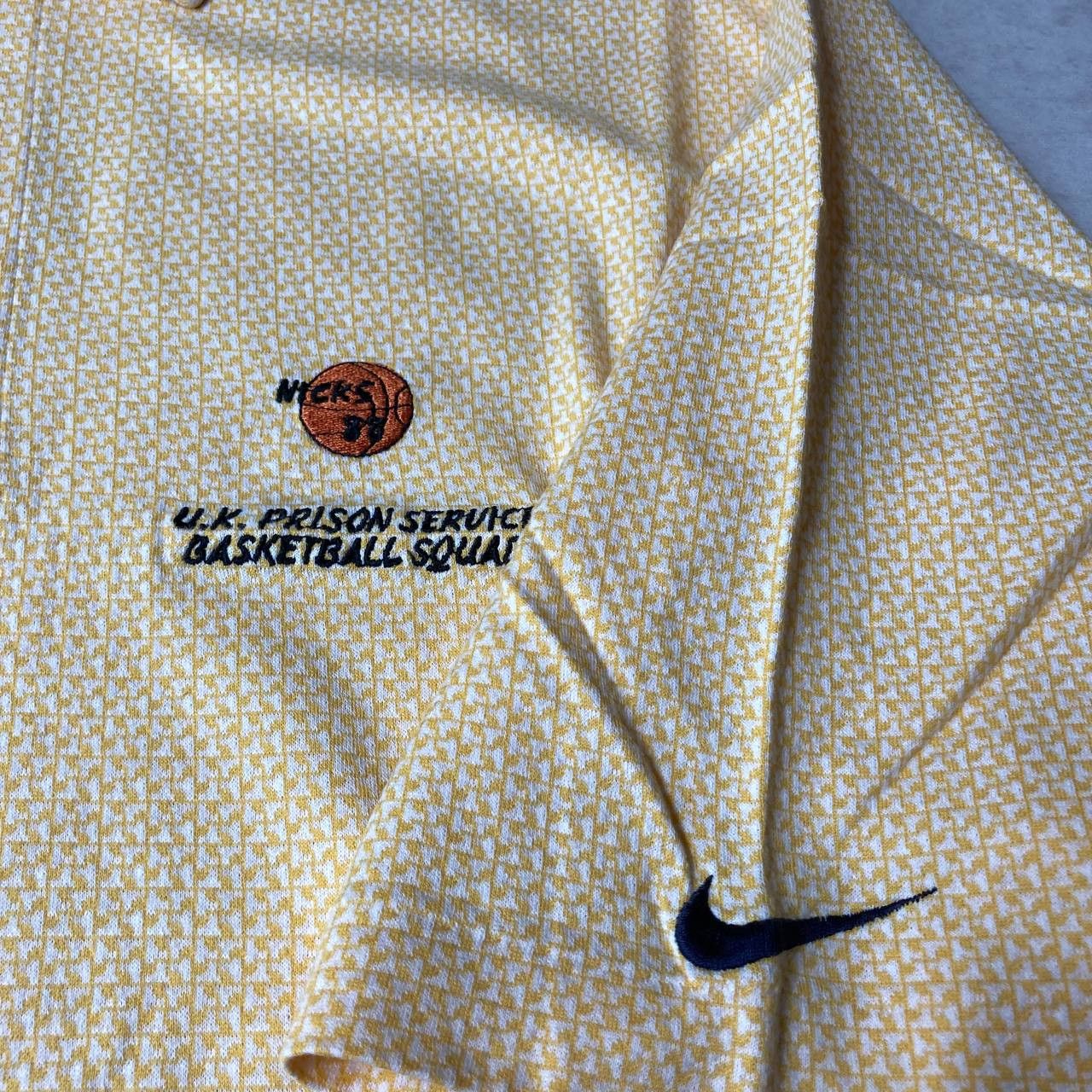 Nike Vintage 80s Nike Nicks Prison Service Basketball Squad Size US L / EU 52-54 / 3 - 3 Thumbnail
