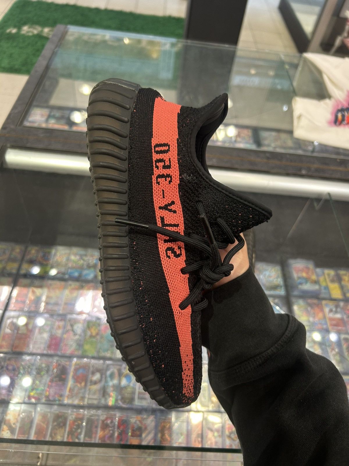 Dior Yeezy 350 core red Size US 8 / EU 41 - 6 Thumbnail