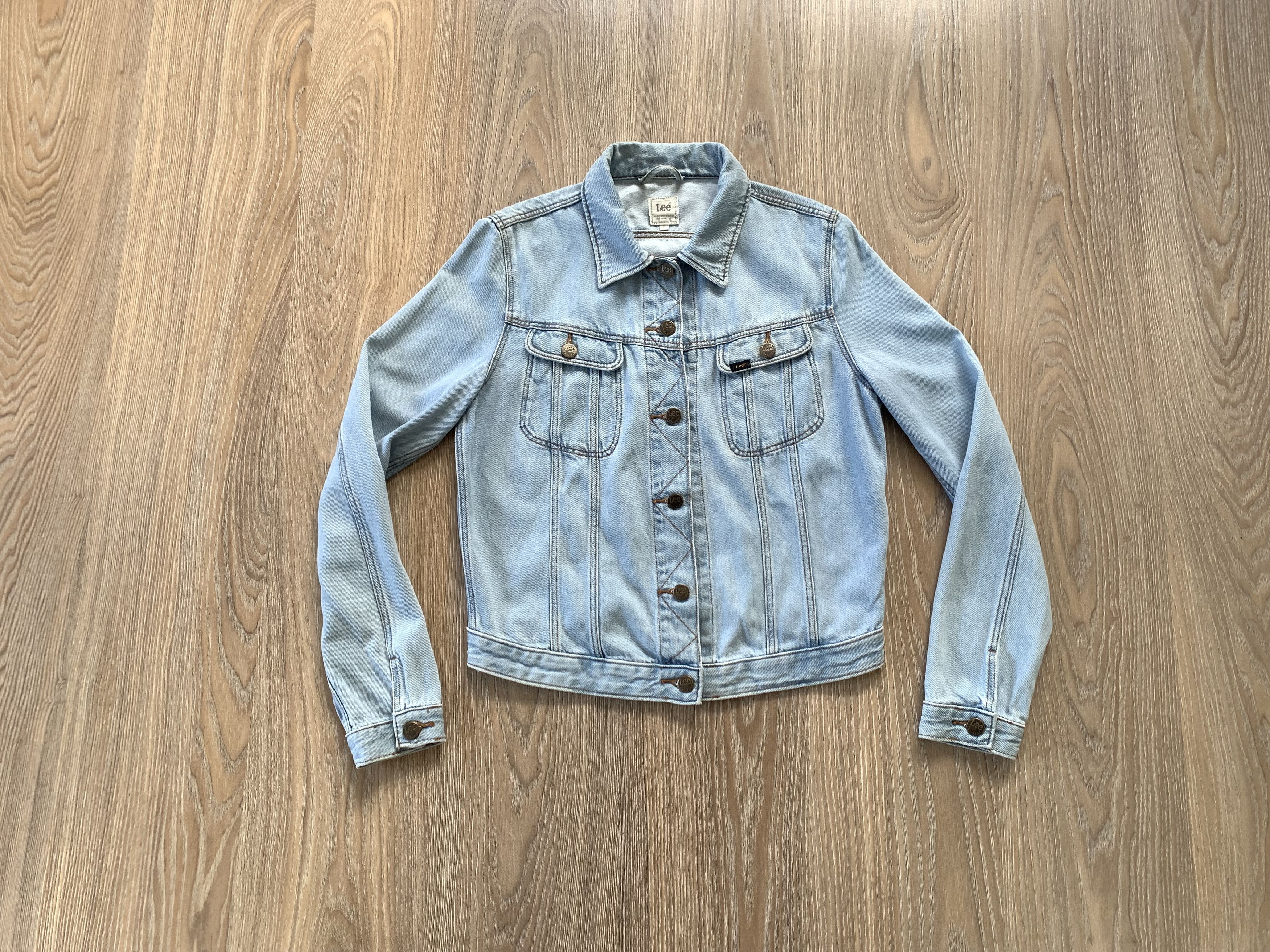 Lee Lee Rider Light Blue Denim Jacket Size US M / EU 48-50 / 2 - 1 Thumbnail