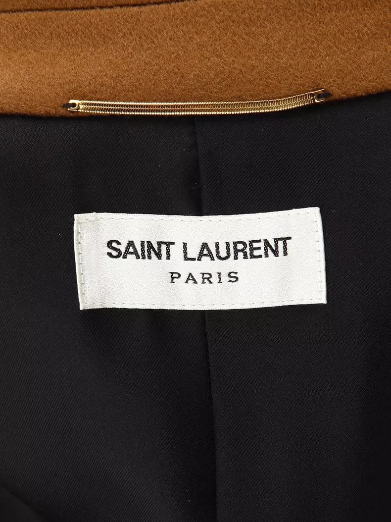 Saint Laurent Paris Saint Laurent Paris Saint Laurent Double-Breasted Suit Jac Size US XXS / EU 40 - 5 Thumbnail