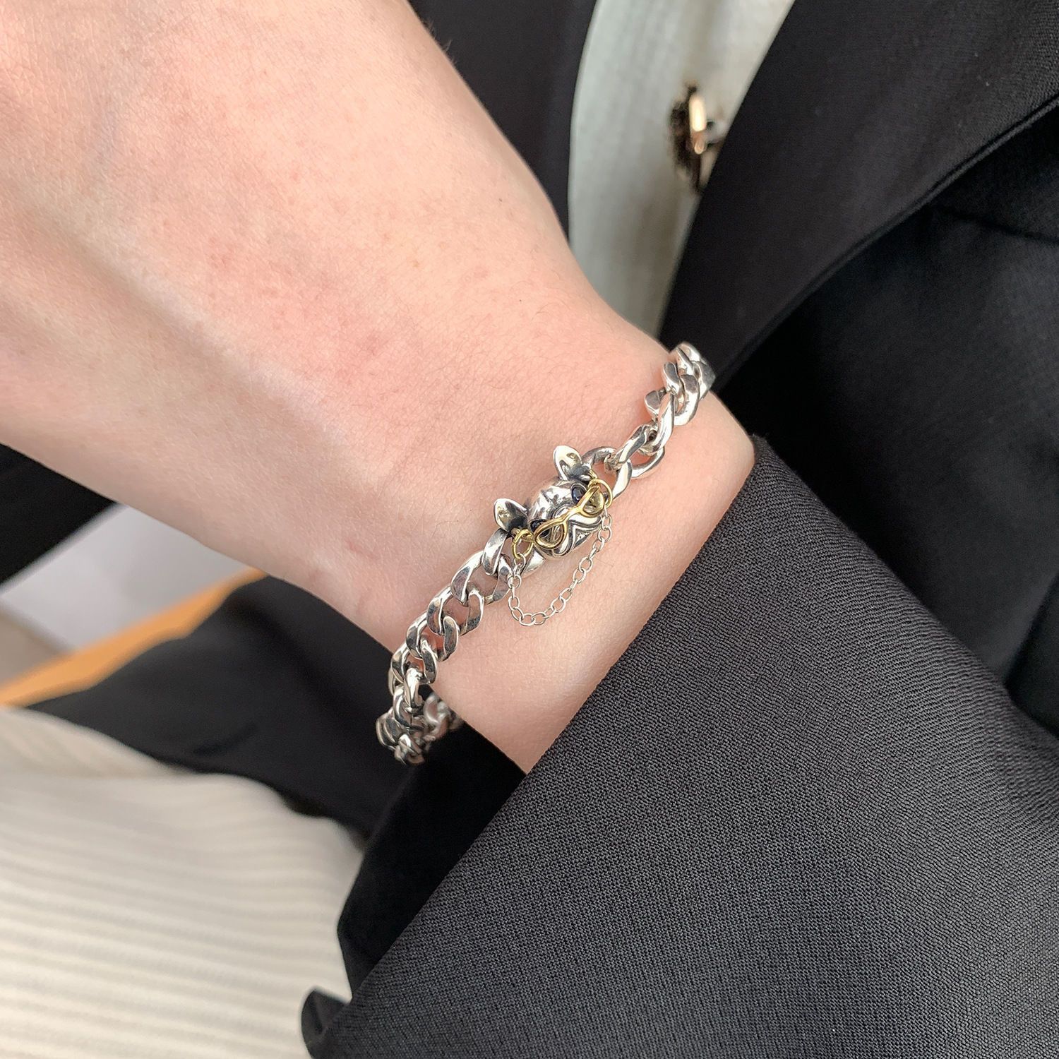 Jewelry Modern Bracelet Y2K Punk Chain Gotch Bracelets Chains Size ONE SIZE - 1 Thumbnail