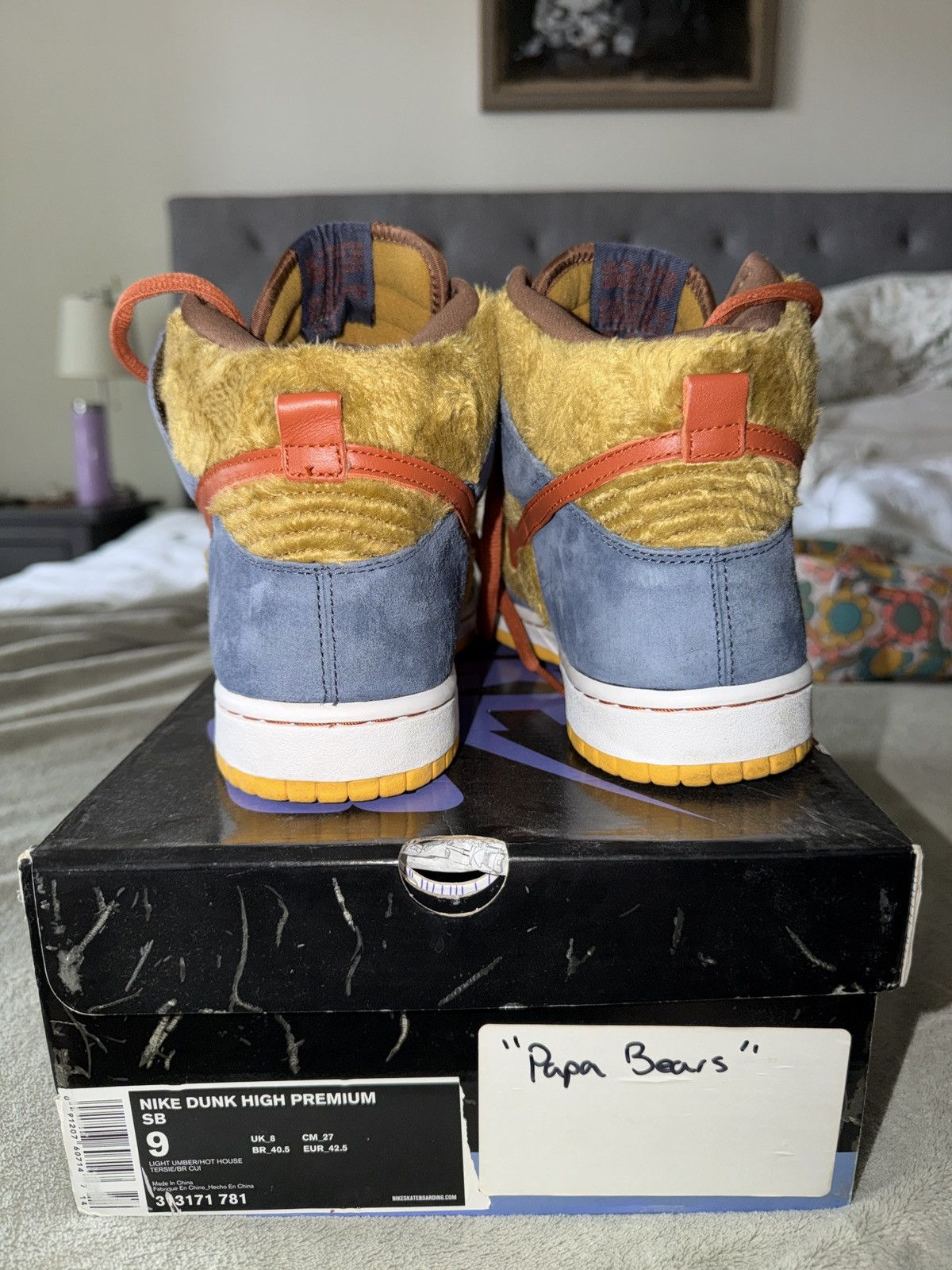 Nike SB Nike SB “Papa Bear” High Premium Dunk Size US 9 / EU 42 - 3 Thumbnail