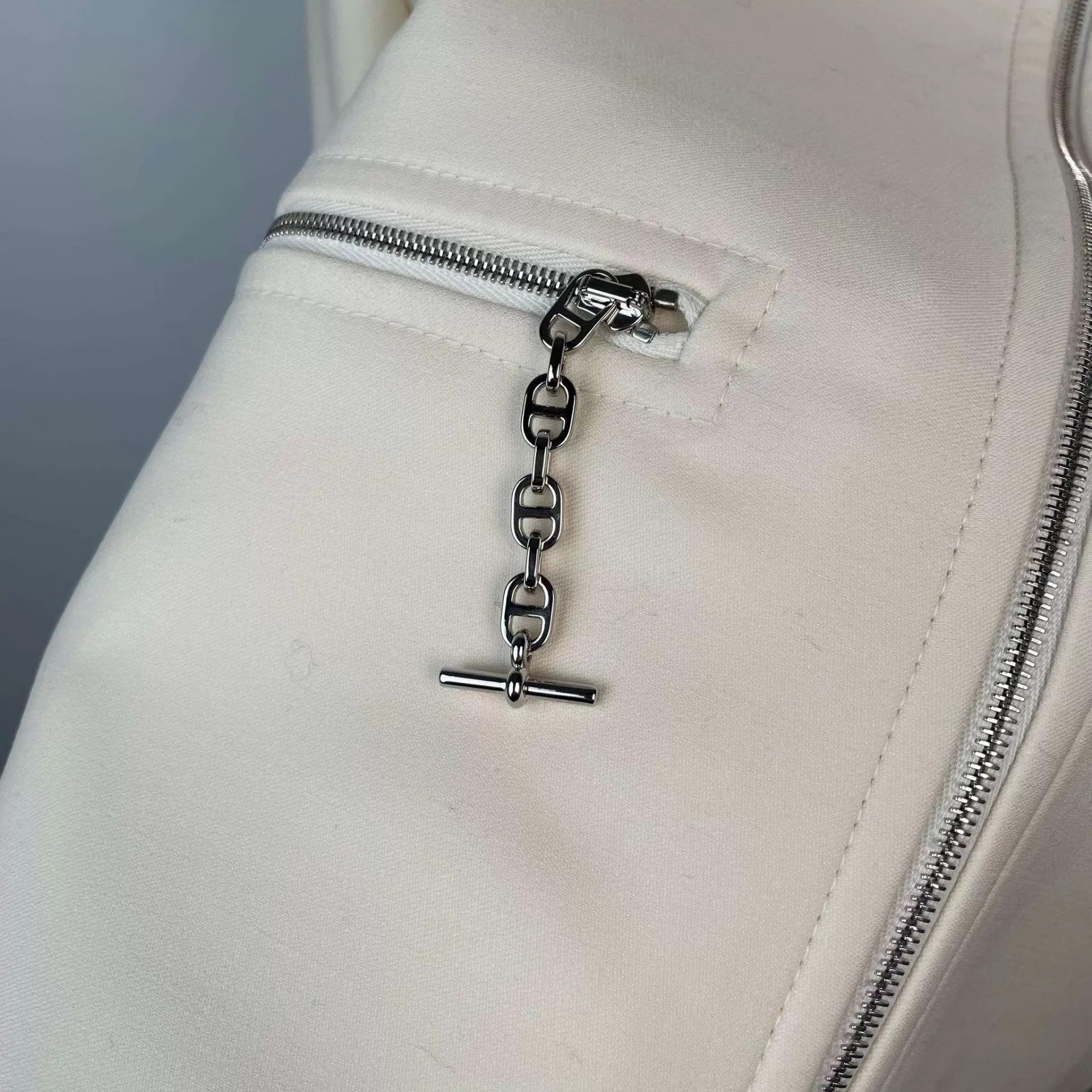 Hermes Hermès 97 New White Wool Blazer 34 Size XS / US 0-2 / IT 36-38 - 6 Thumbnail