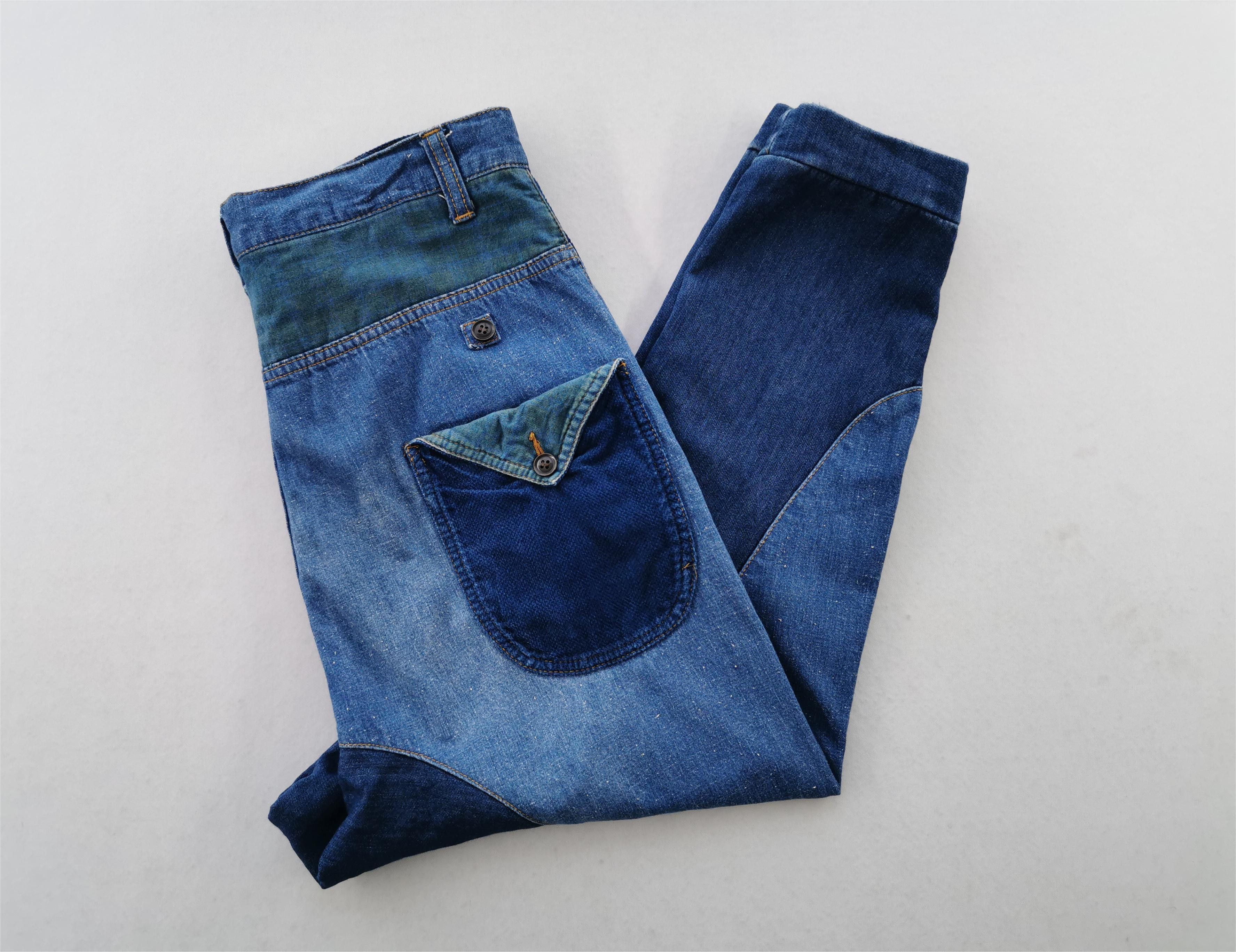 Frapbois × Issey Miyake Vintage 90s Frapbois X Issey Miyake Jeans Pants Size 32 Size US 32 / EU 48 - 5 Thumbnail